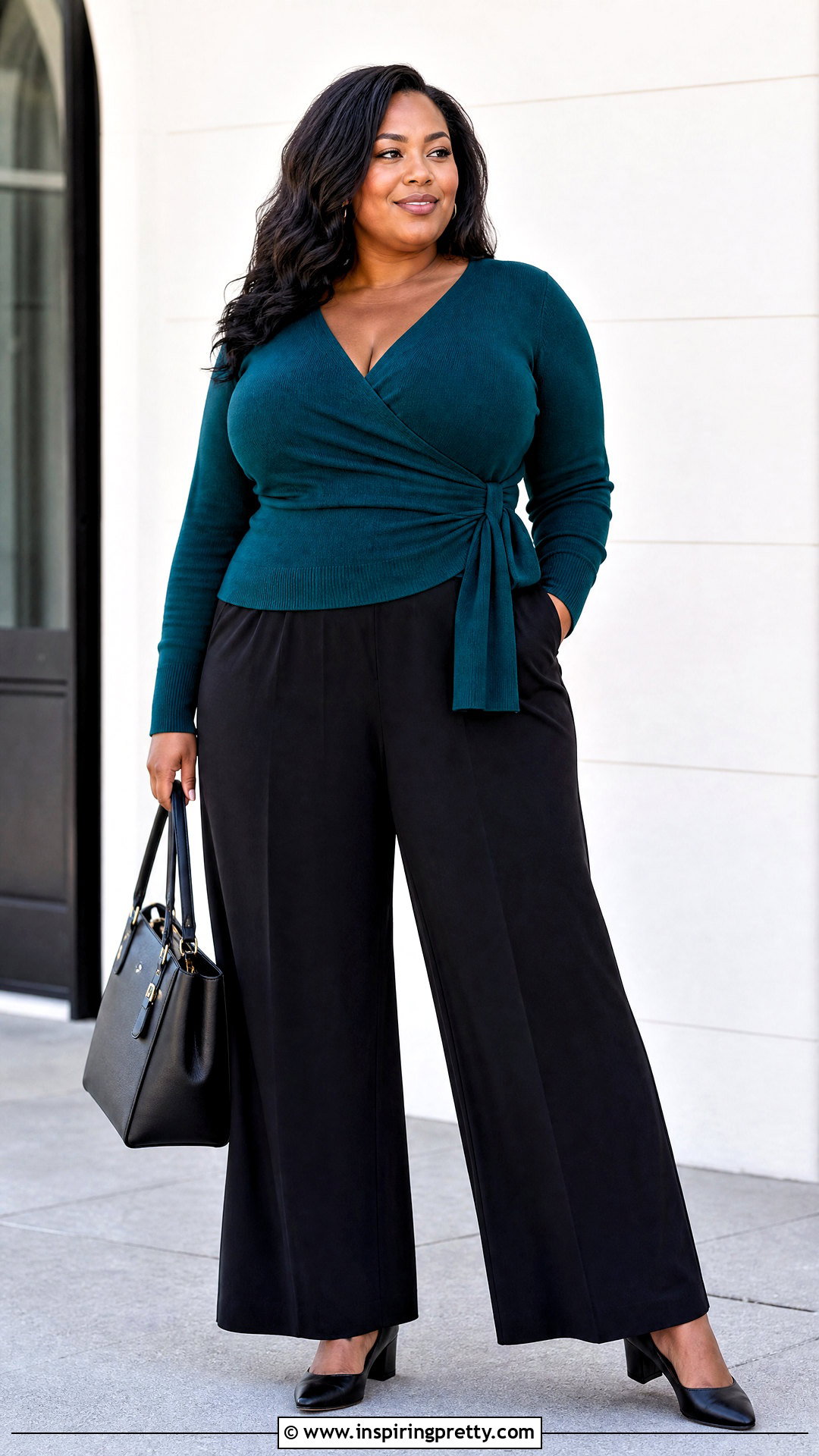 Plus Size Wrap Top - how to knit a wrap top (20 ways)
