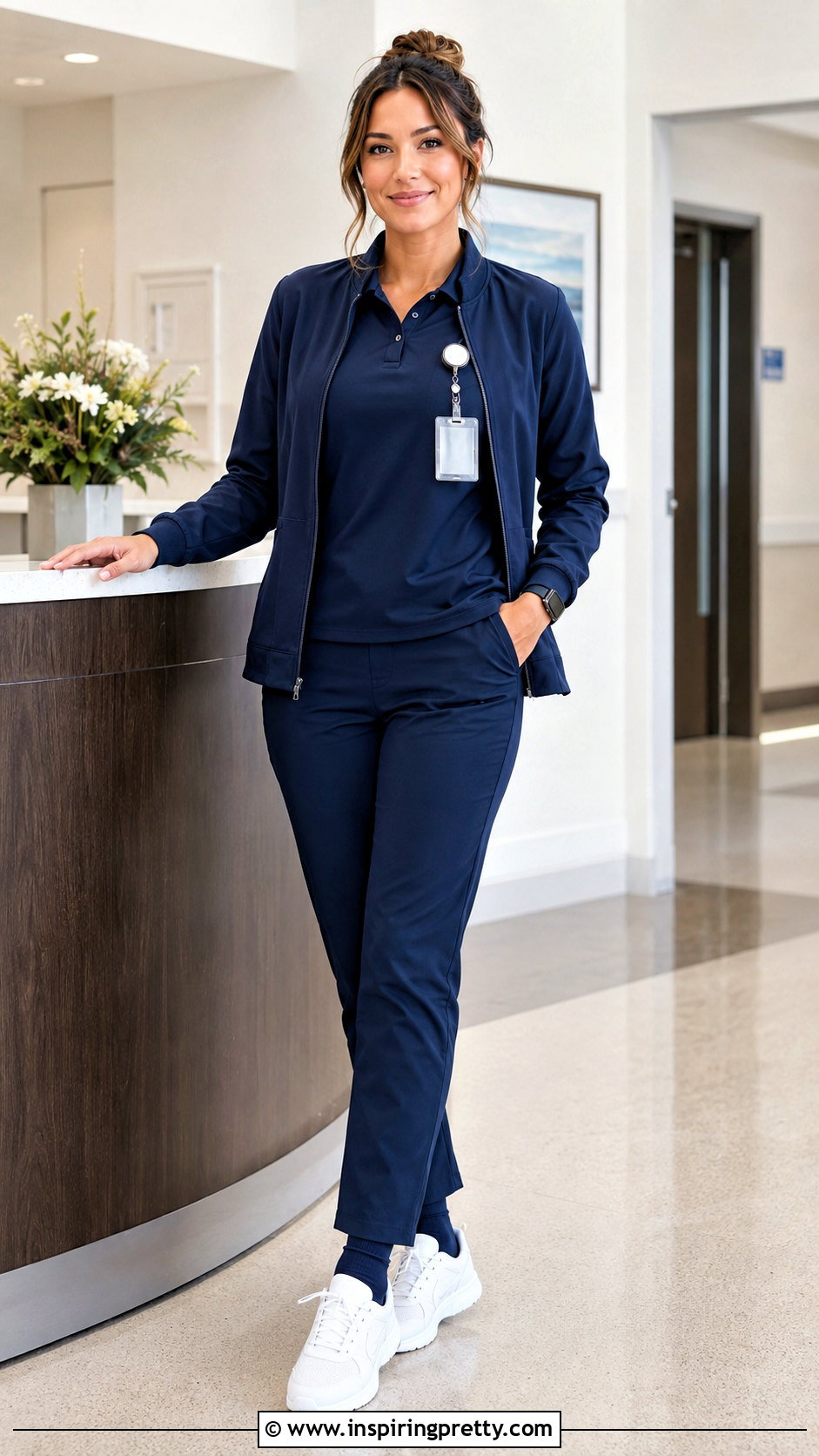 Polo Scrub Top Outfit - 20 Nurse Scrub Tops outfit ideas