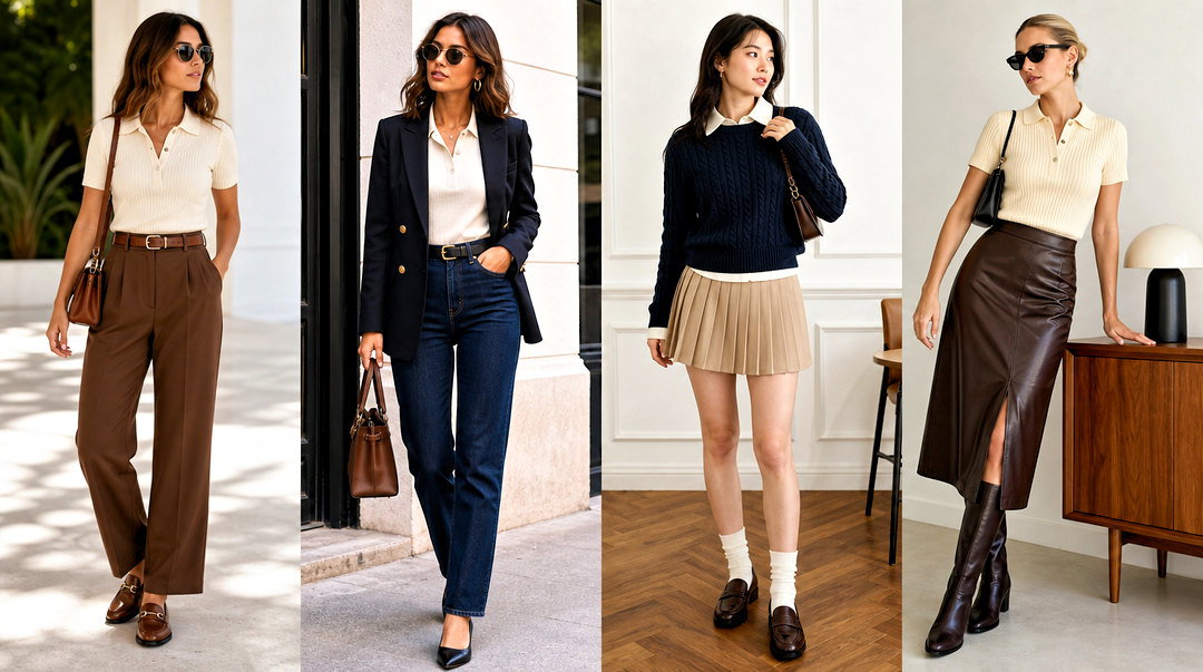 50 Polo Top Outfit Women Will Love for Smart Casual Style