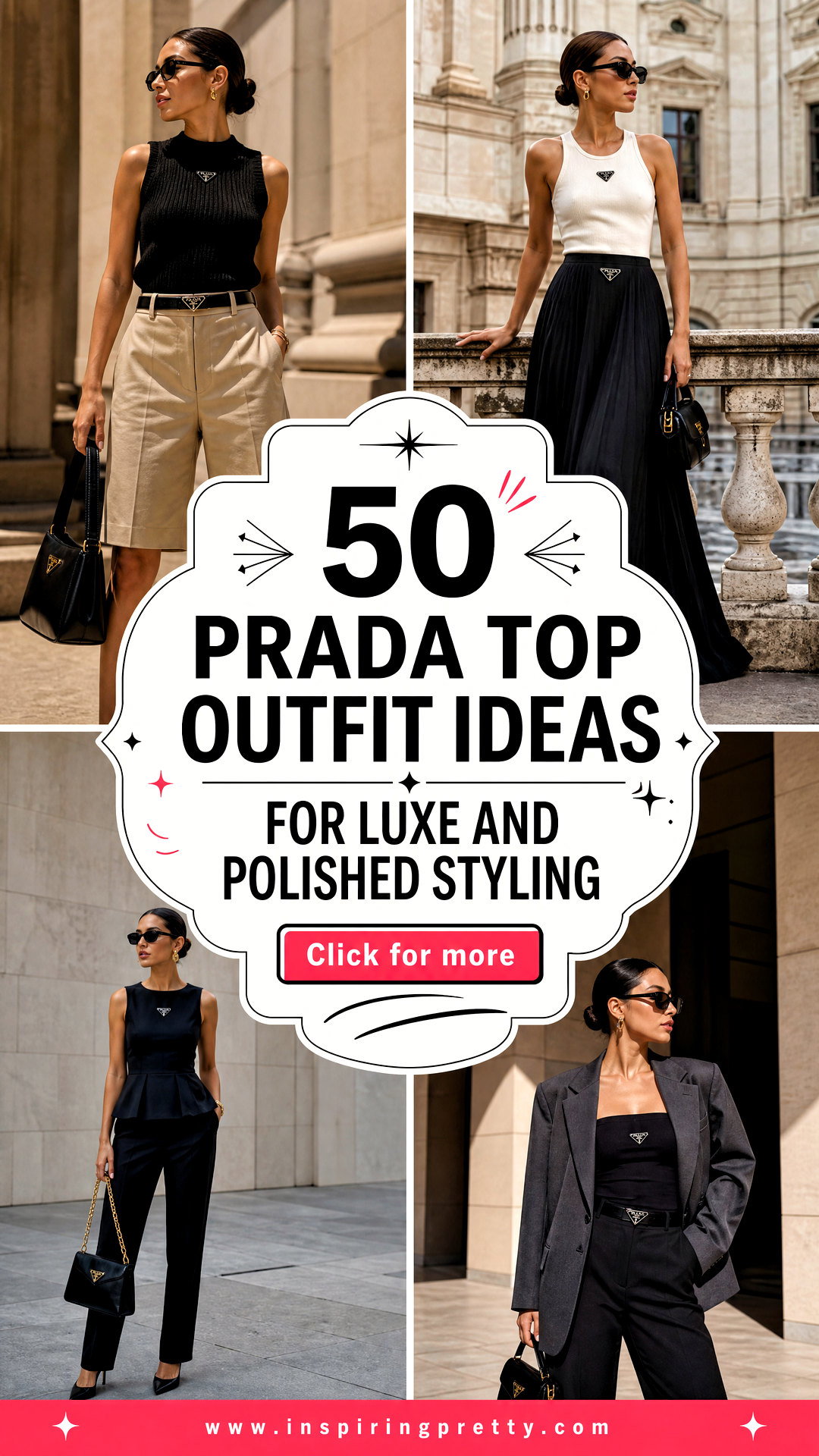 50 Prada Top Outfit Ideas for Luxe and Polished Styling - 50 Prada Top Outfit Ideas for Luxe and Polished Styling