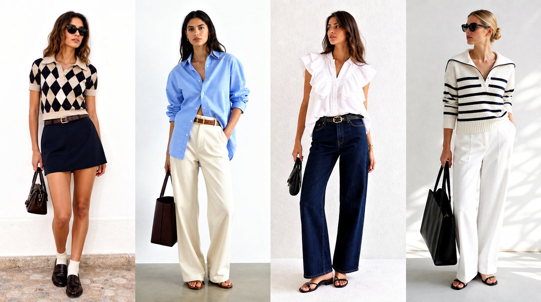 20 Preppy Tops From Zara Ideas for a Polished Wardrobe