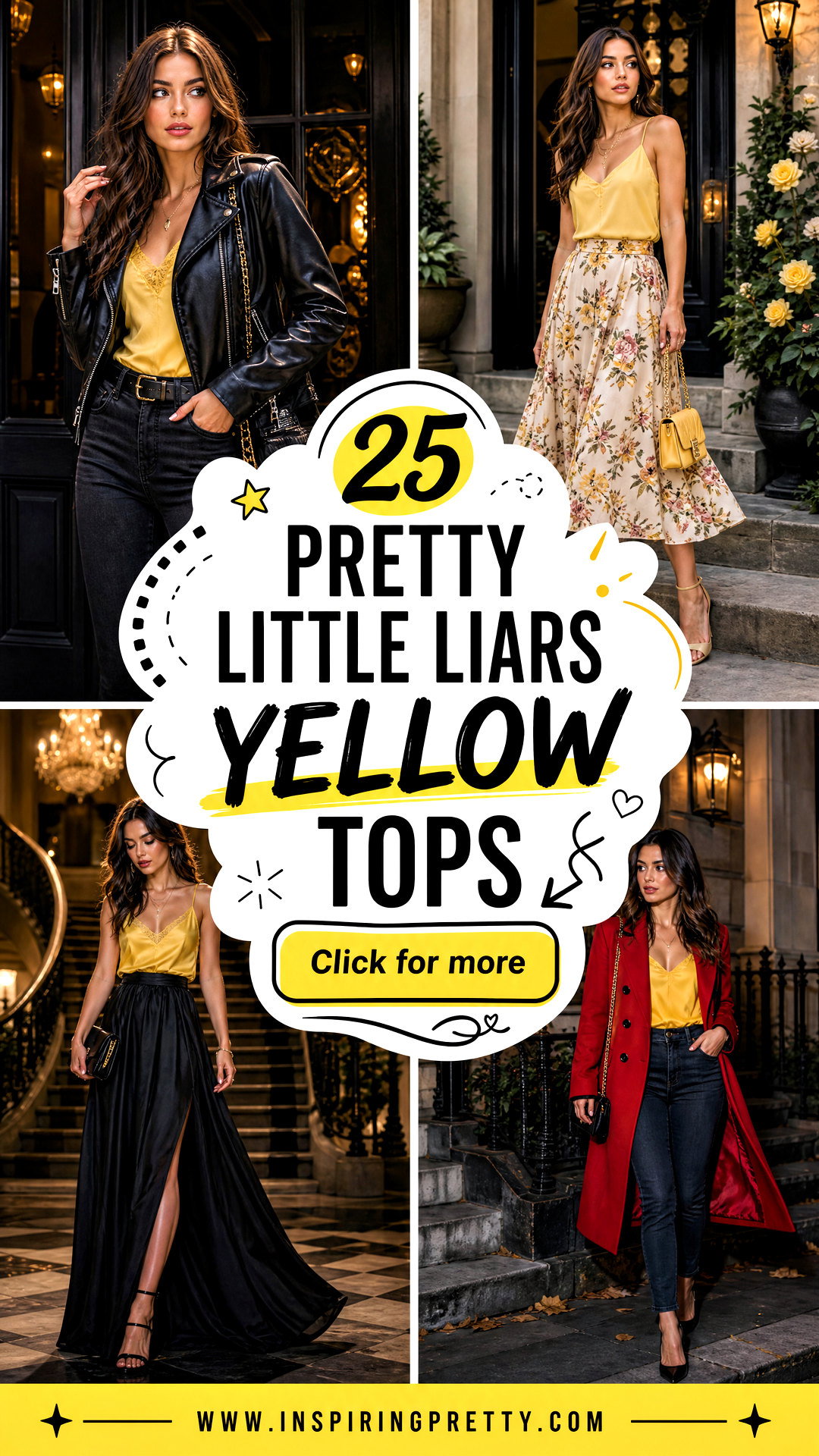 25 Pretty Little Liars Yellow Tops for Iconic TV-Inspired Style - 25 Pretty Little Liars Yellow Tops for Iconic TV-Inspired Style