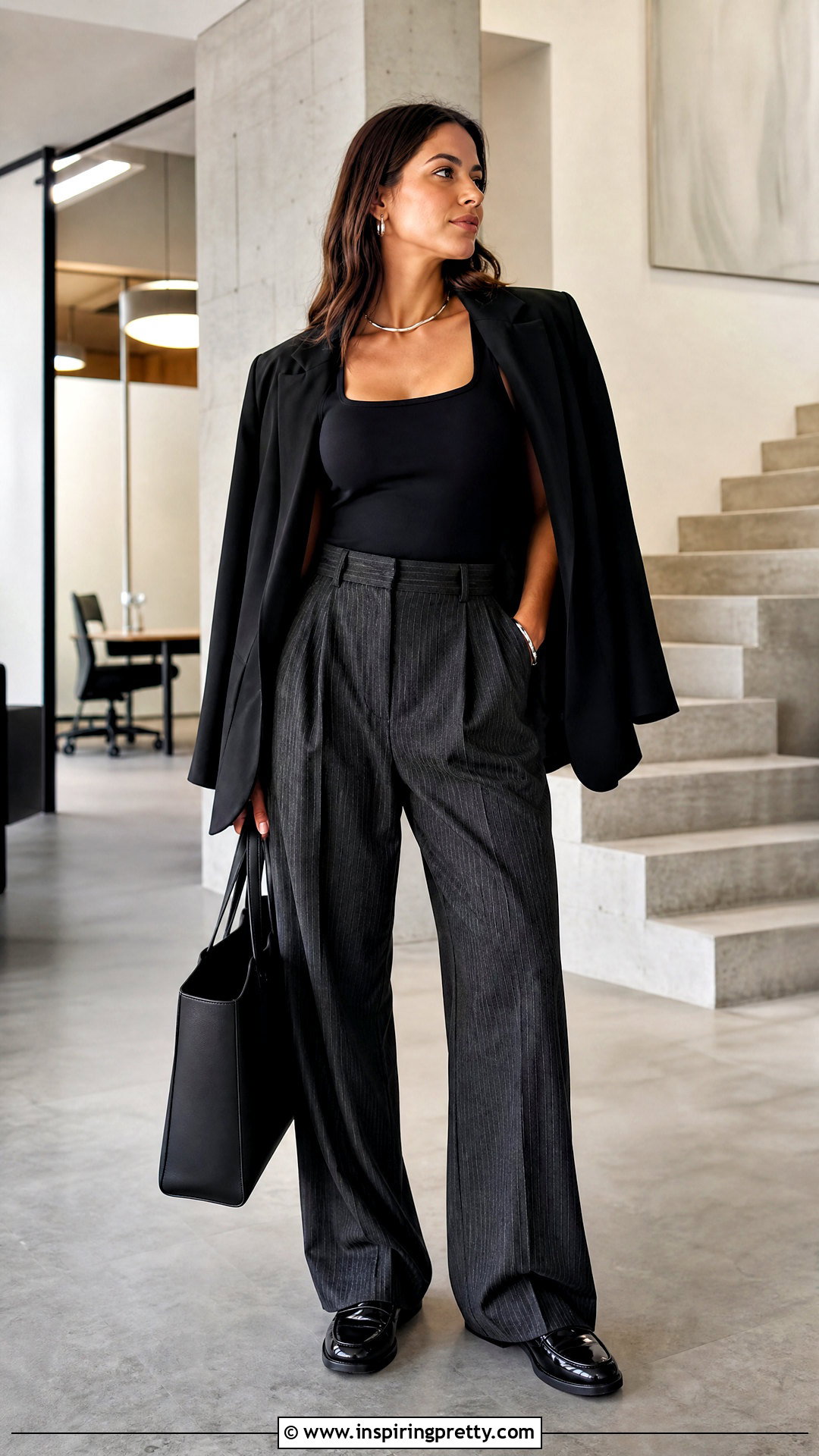Prince Street Top With Pinstripe Pants - 20 Rumored Prince Street Top outfit ideas