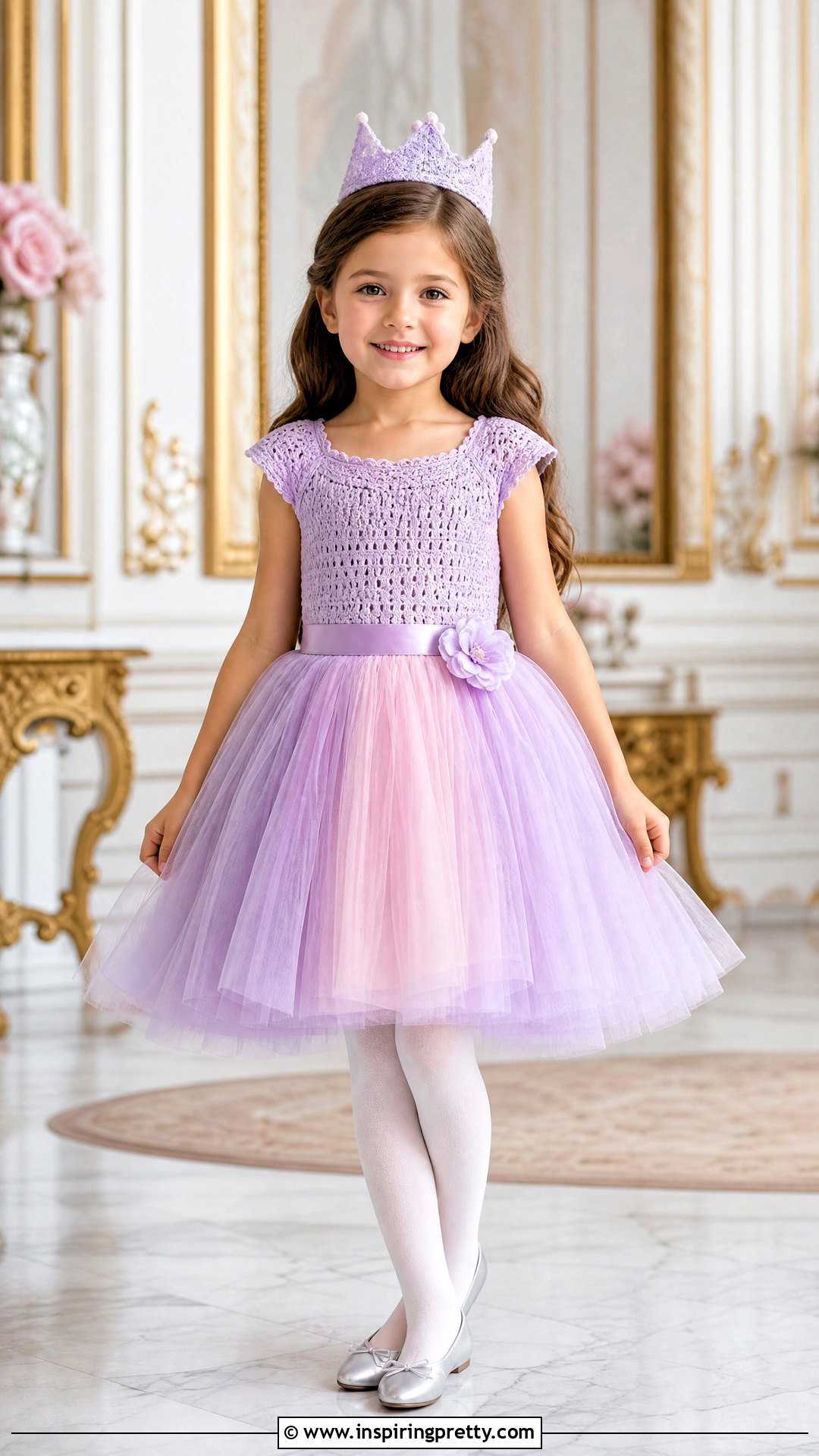 Princess Crochet Tutu Top Dress - 20 crochet tutu top ideas