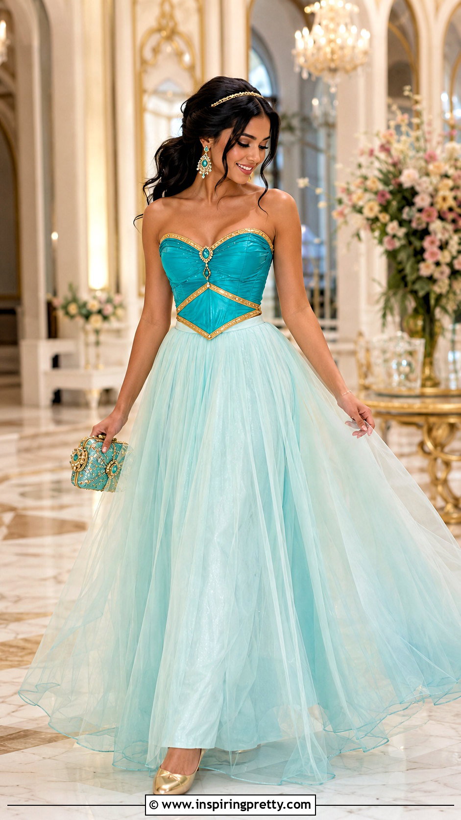 Princess Jasmine Corset Top With Tulle Maxi Skirt - 25 Princess Jasmine Corset Top outfit ideas