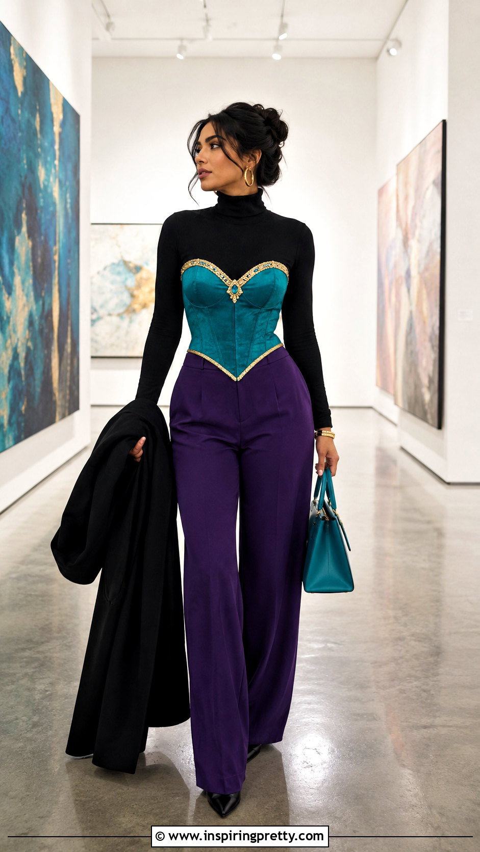 Princess Jasmine Corset Top With Turtleneck And Trousers - 25 Princess Jasmine Corset Top outfit ideas