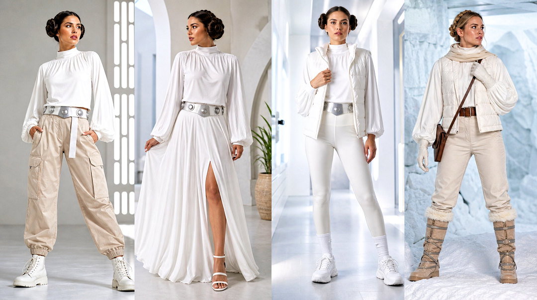 20 Princess Leia Top Outfit Ideas for Chic Galactic Style