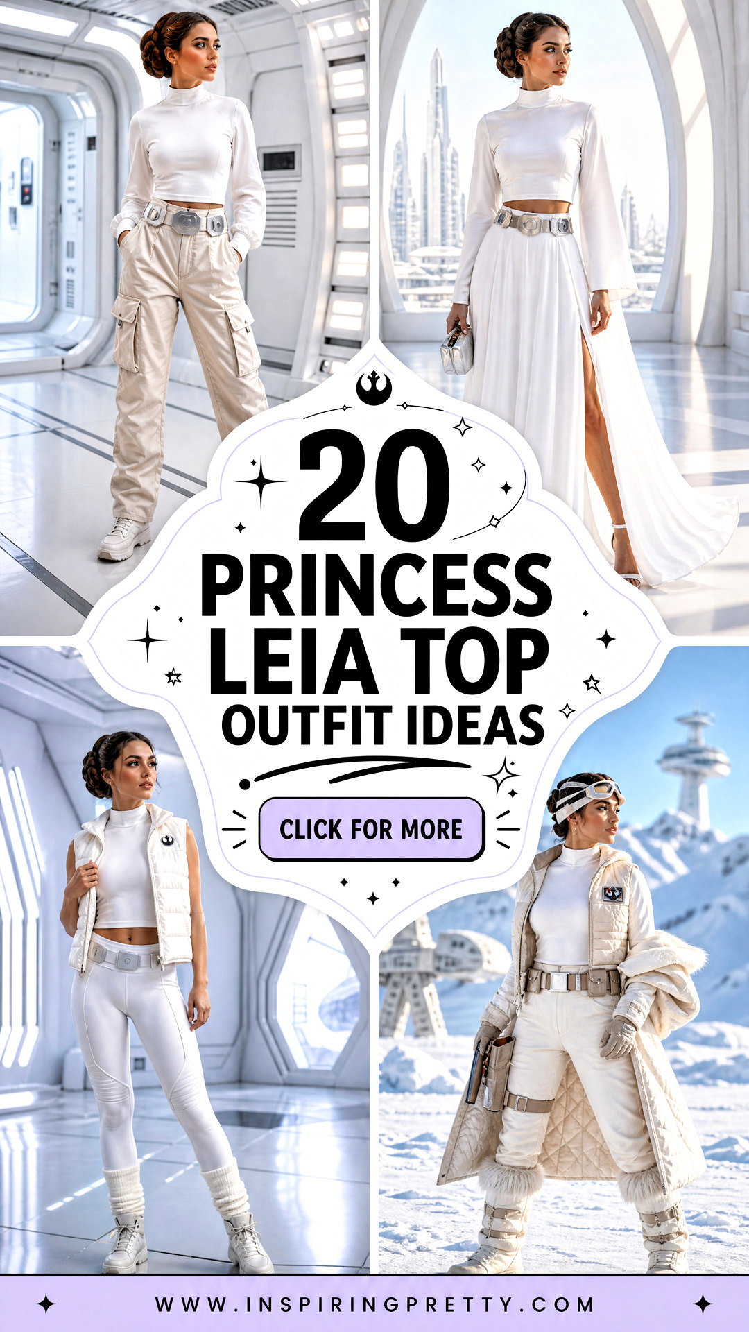 20 Princess Leia Top Outfit Ideas for Chic Galactic Style - 20 Princess Leia Top Outfit Ideas for Chic Galactic Style