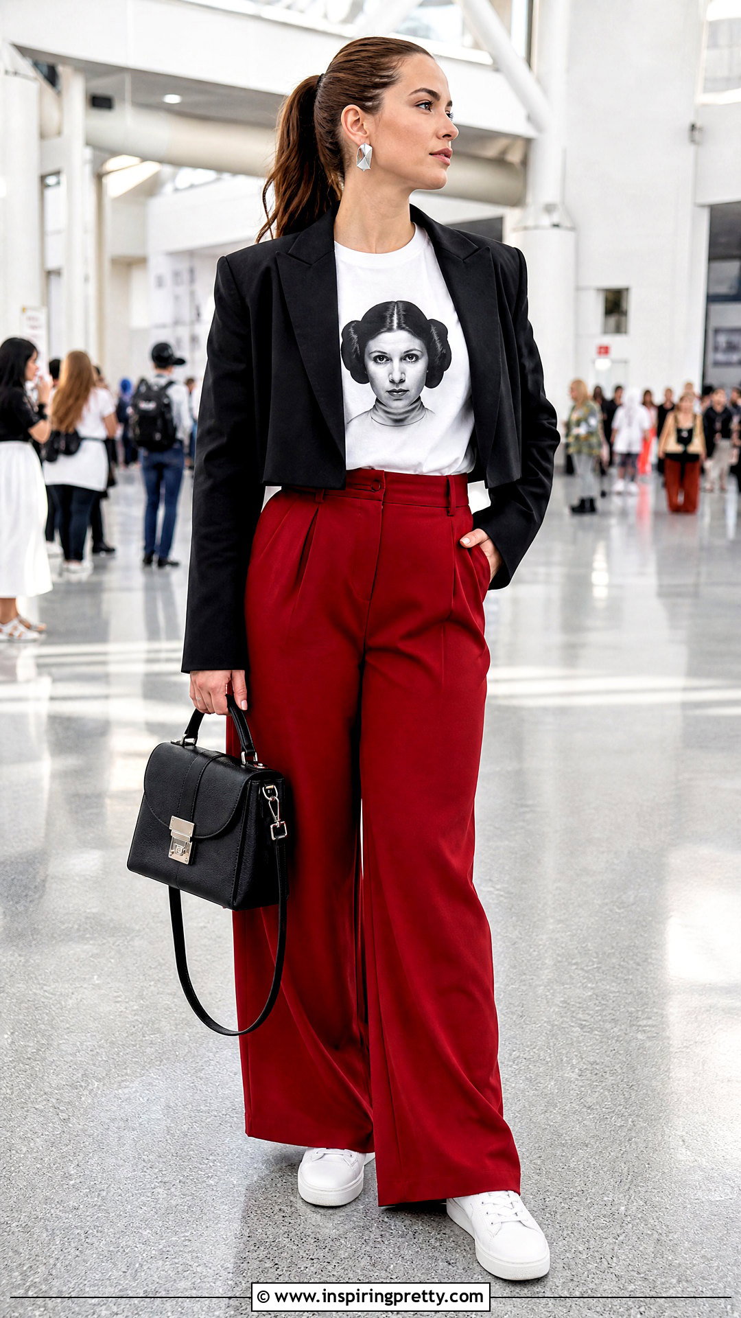 Princess Leia Top With A Rebel Red Outfit - 20 Princess Leia Top outfit ideas