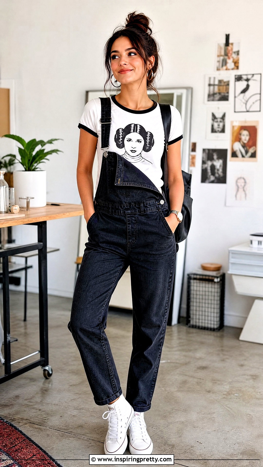Princess Leia Top With Overalls - 20 Princess Leia Top outfit ideas