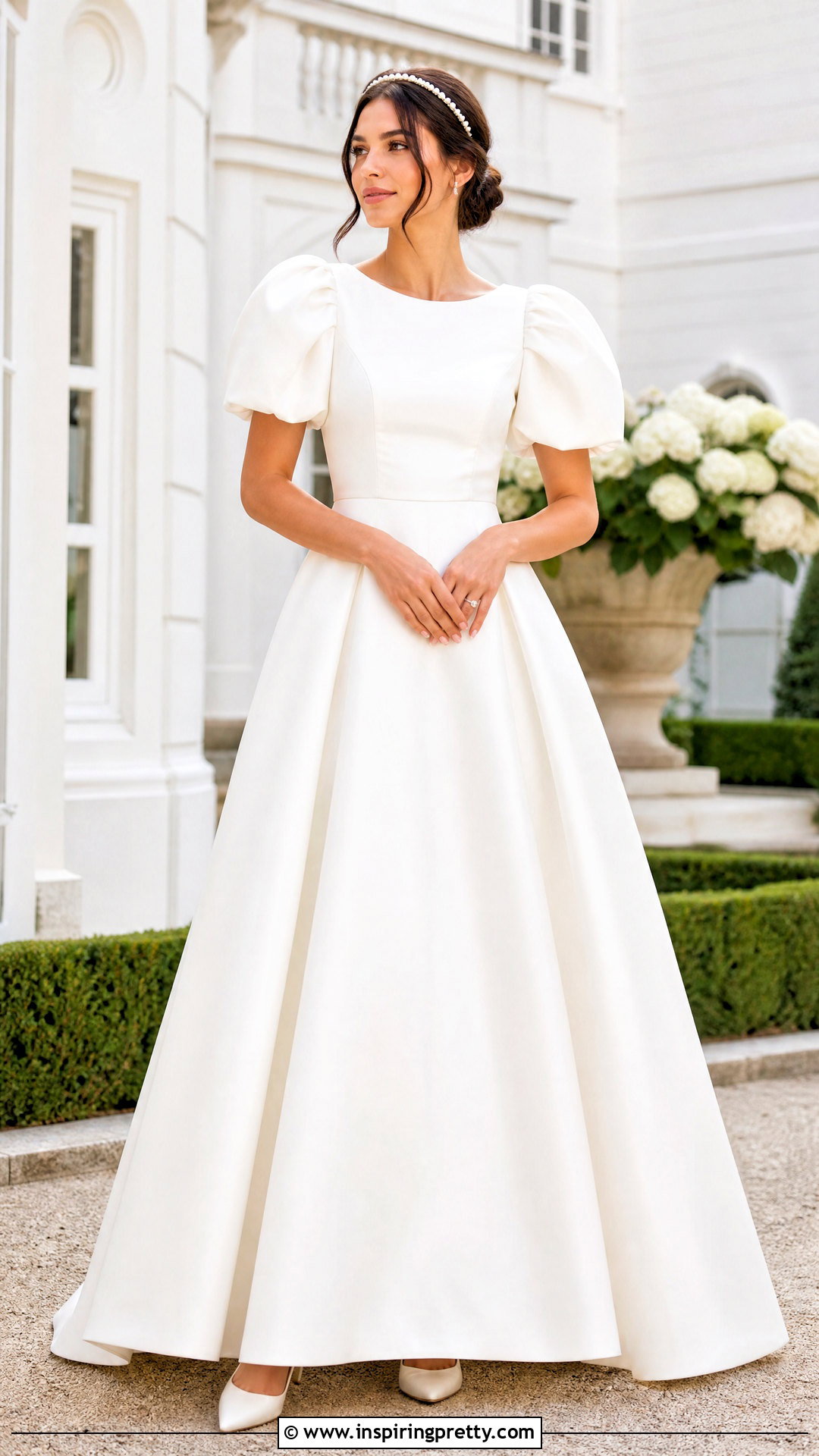 Puff Sleeve Top And Full Wedding Skirt - 20 Wedding Skirt And Top Two Pieces