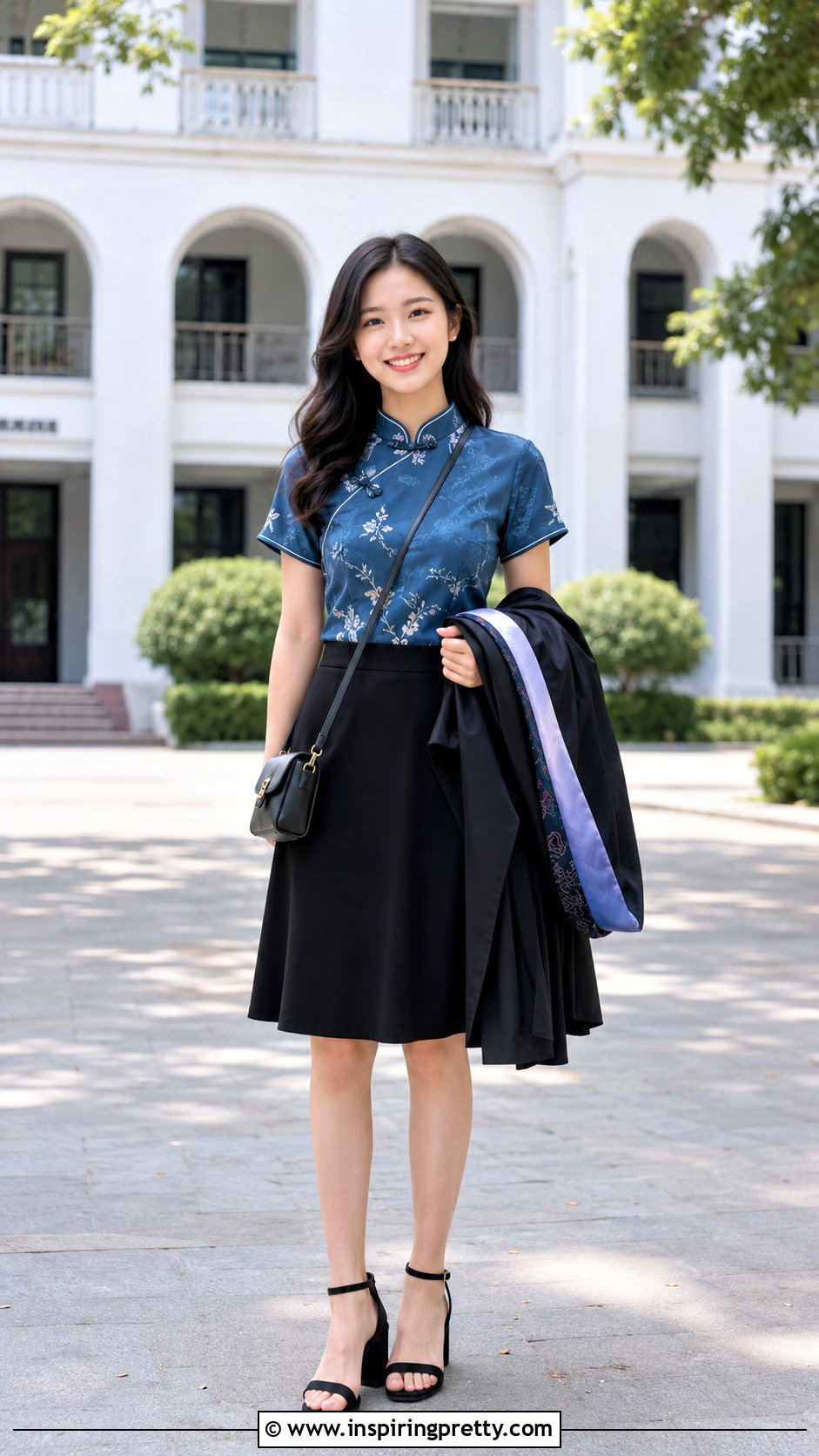 Qipao Top Graduation Outfit - 50 qipao top outfit ideas