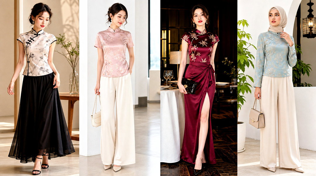 50 Qipao Top Outfit Ideas for Elegant Modern Occasion Style