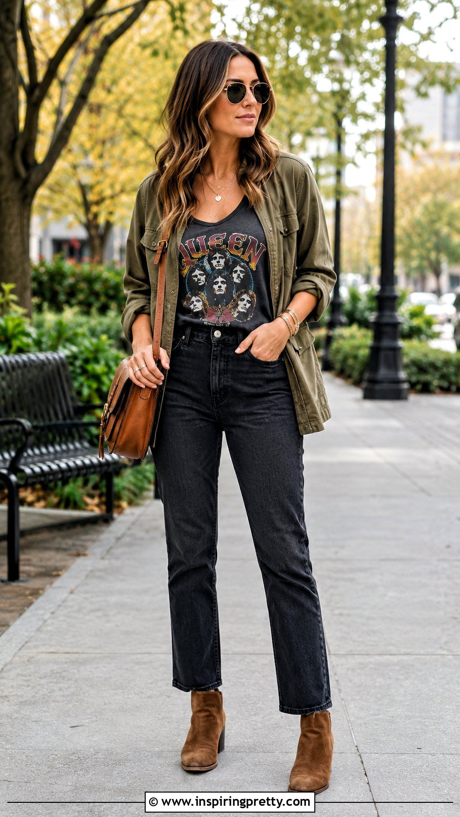 Queen Tank Top With A Utility Jacket - 25 queen tank top outfit ideas