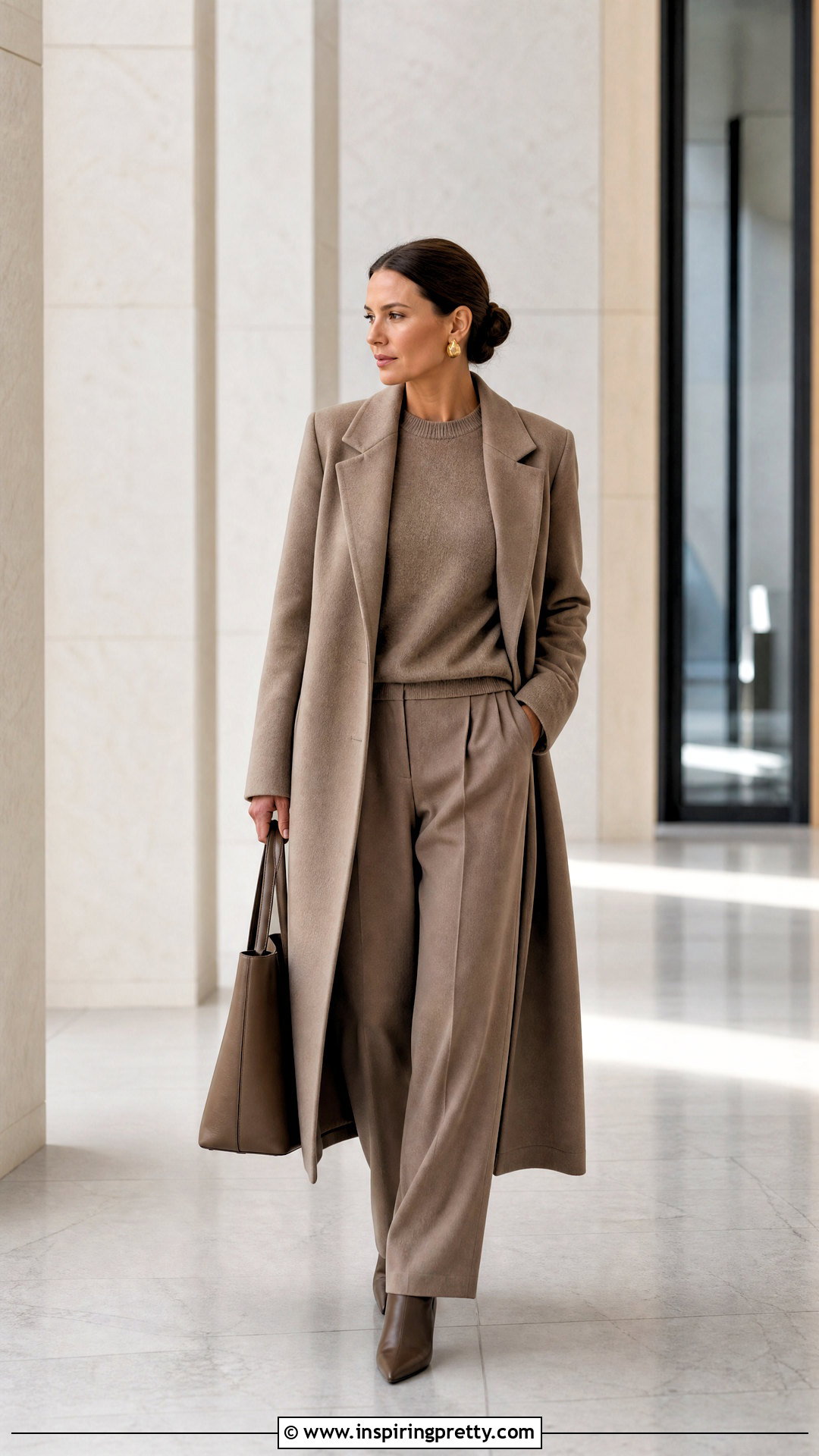 Quiet Luxury Cashmere Sweater Outfit - 50 winter tops aesthetics
