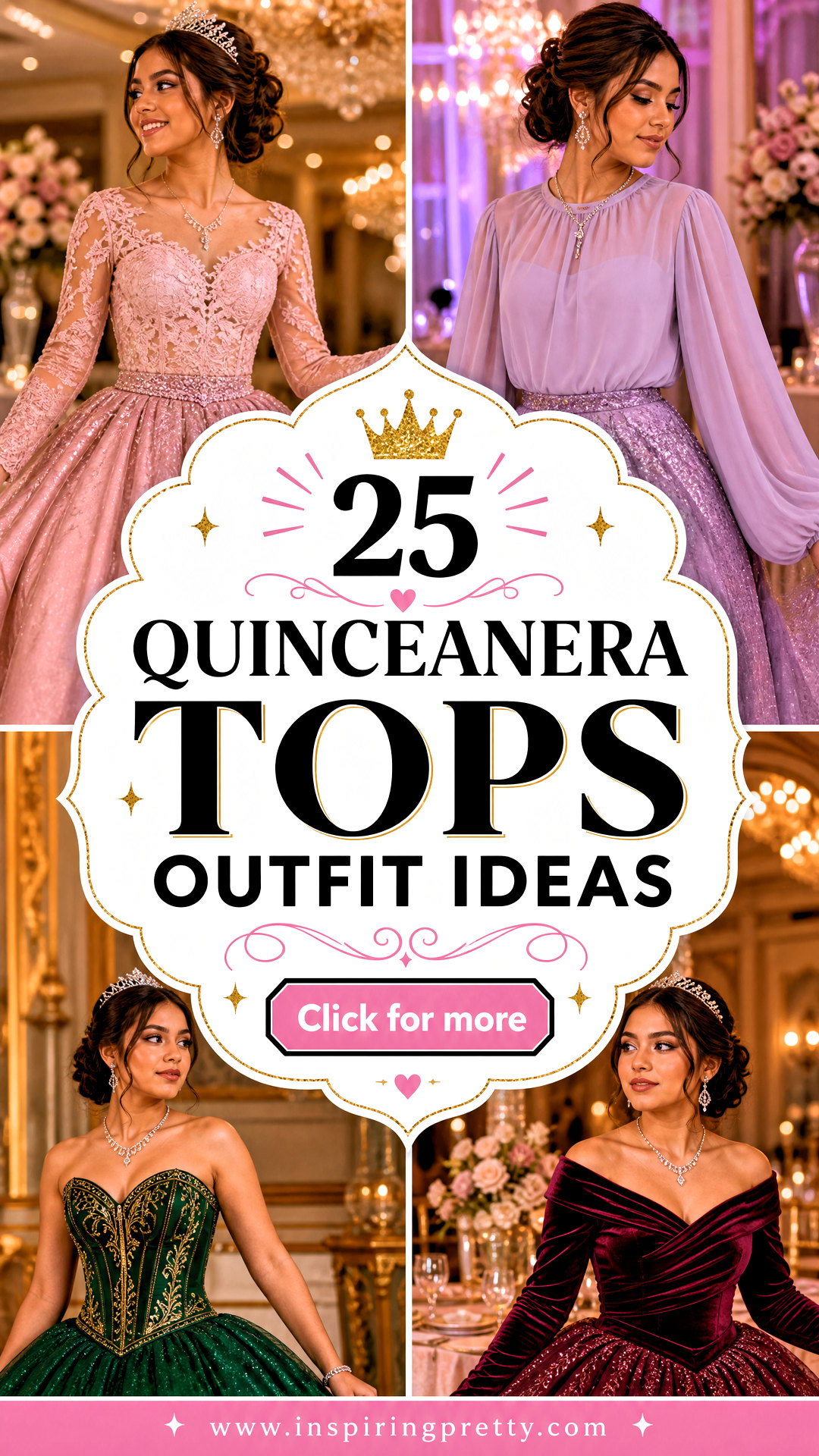 25 Quinceanera Tops Outfit Ideas for a Stunning Celebration - 25 Quinceanera Tops Outfit Ideas for a Stunning Celebration
