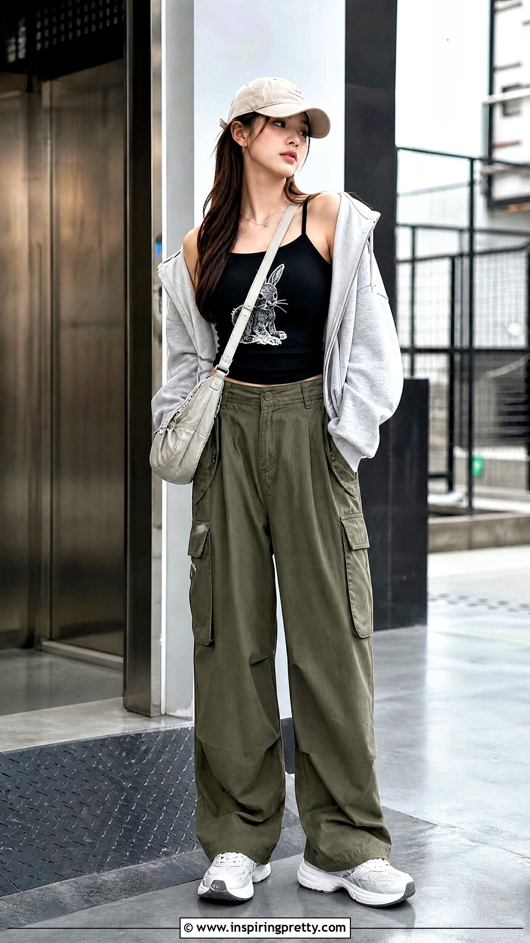 Rabbit Tank Top With Cargo Pants - 20 rabbit tank top outfit ideas