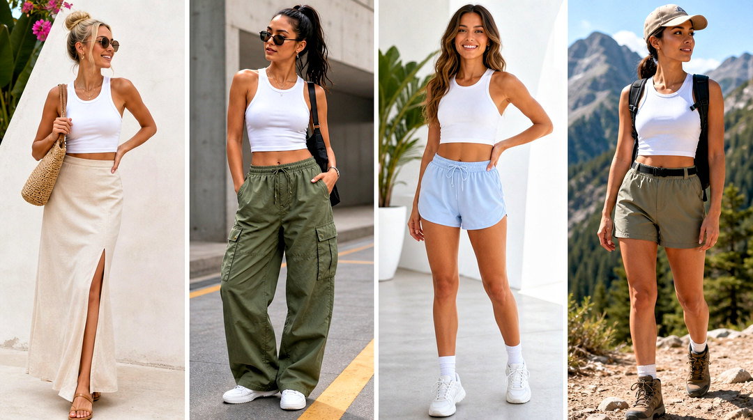 25 Racerback Tank Top Outfit Ideas for Easy Athleisure Style