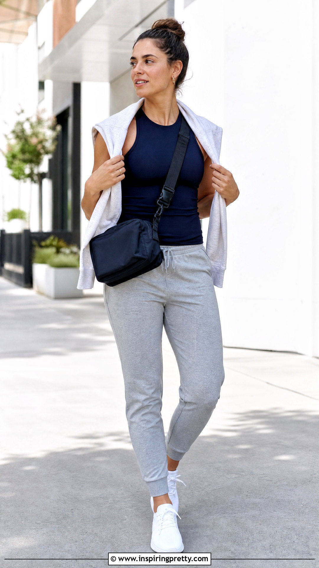 Racerback Tank Top With Joggers - 20 basic tank top essentials