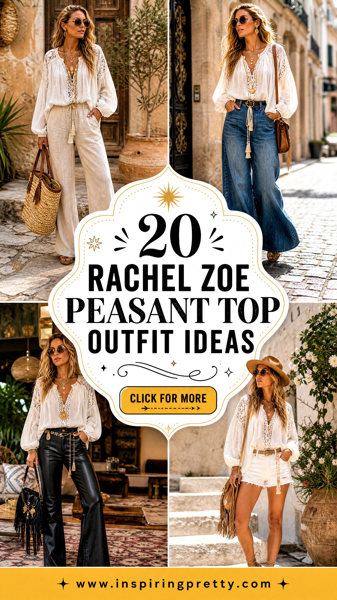 20 Rachel Zoe Peasant Top Outfit Ideas for Chic Boho Style - 20 Rachel Zoe Peasant Top Outfit Ideas for Chic Boho Style