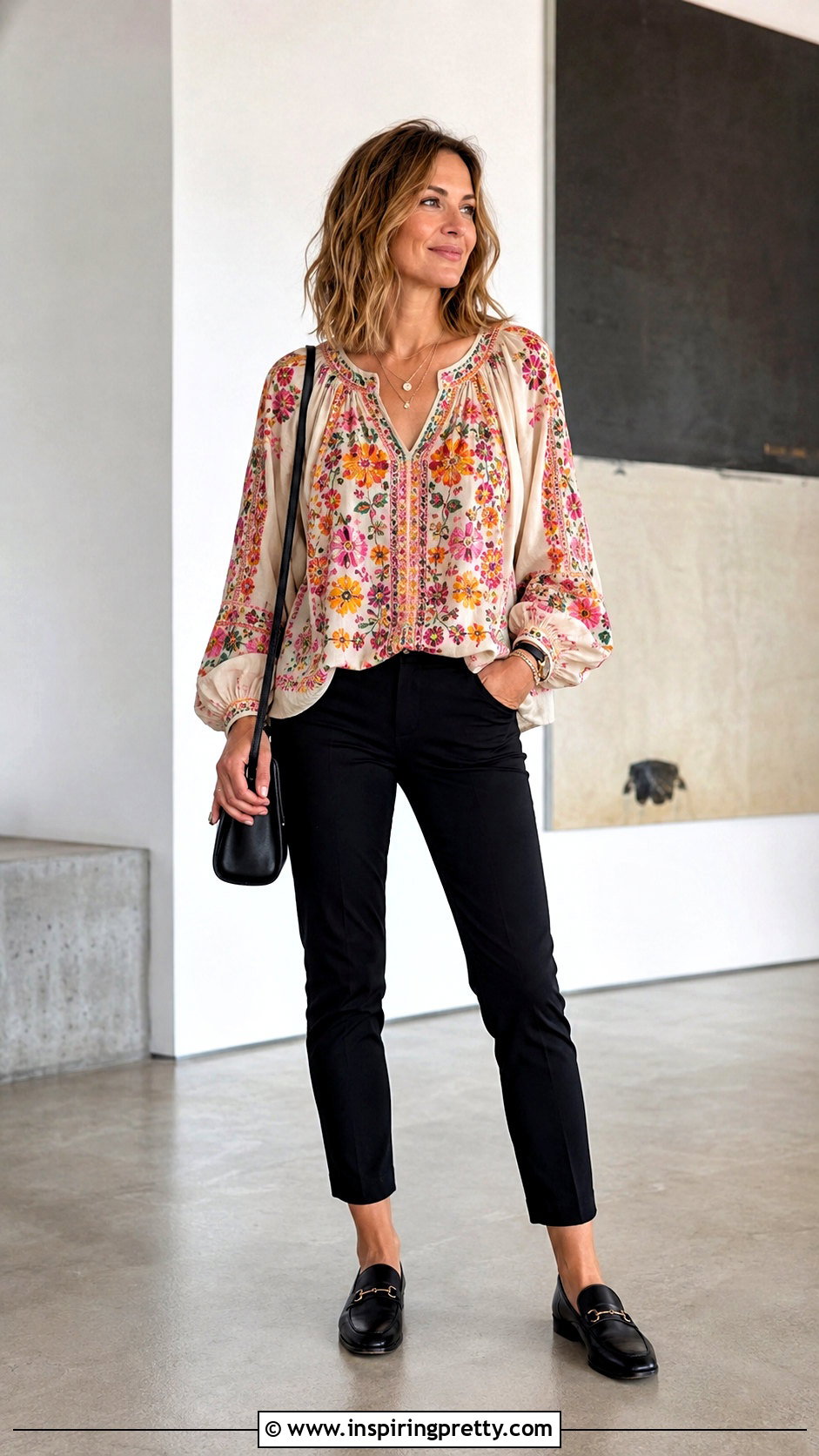 Rachel Zoe Peasant Top With Black Pants - 20 rachel zoe peasant top outfit ideas