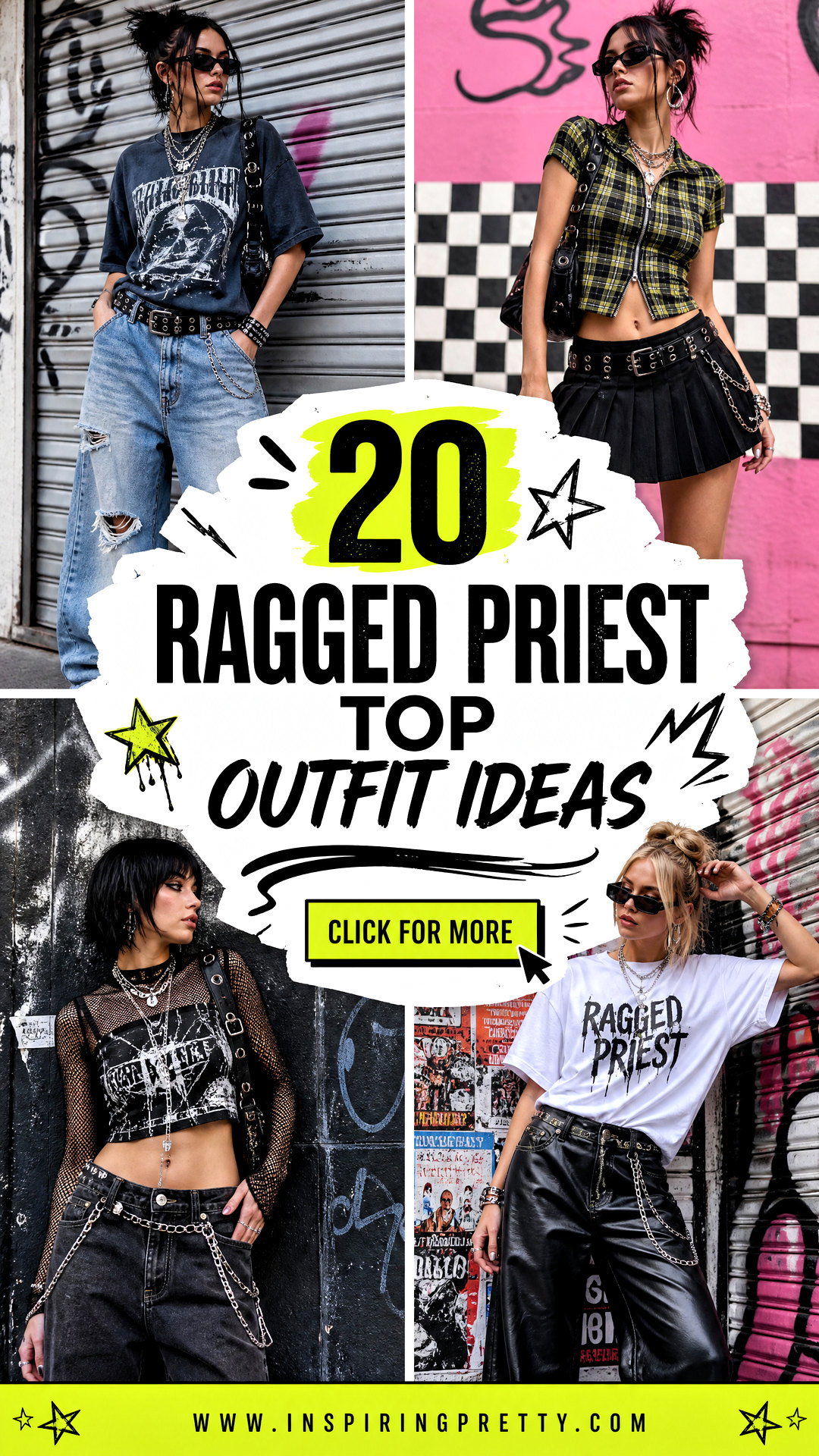 20 Ragged Priest Top Outfit Ideas for Edgy Street Style - 20 Ragged Priest Top Outfit Ideas for Edgy Street Style
