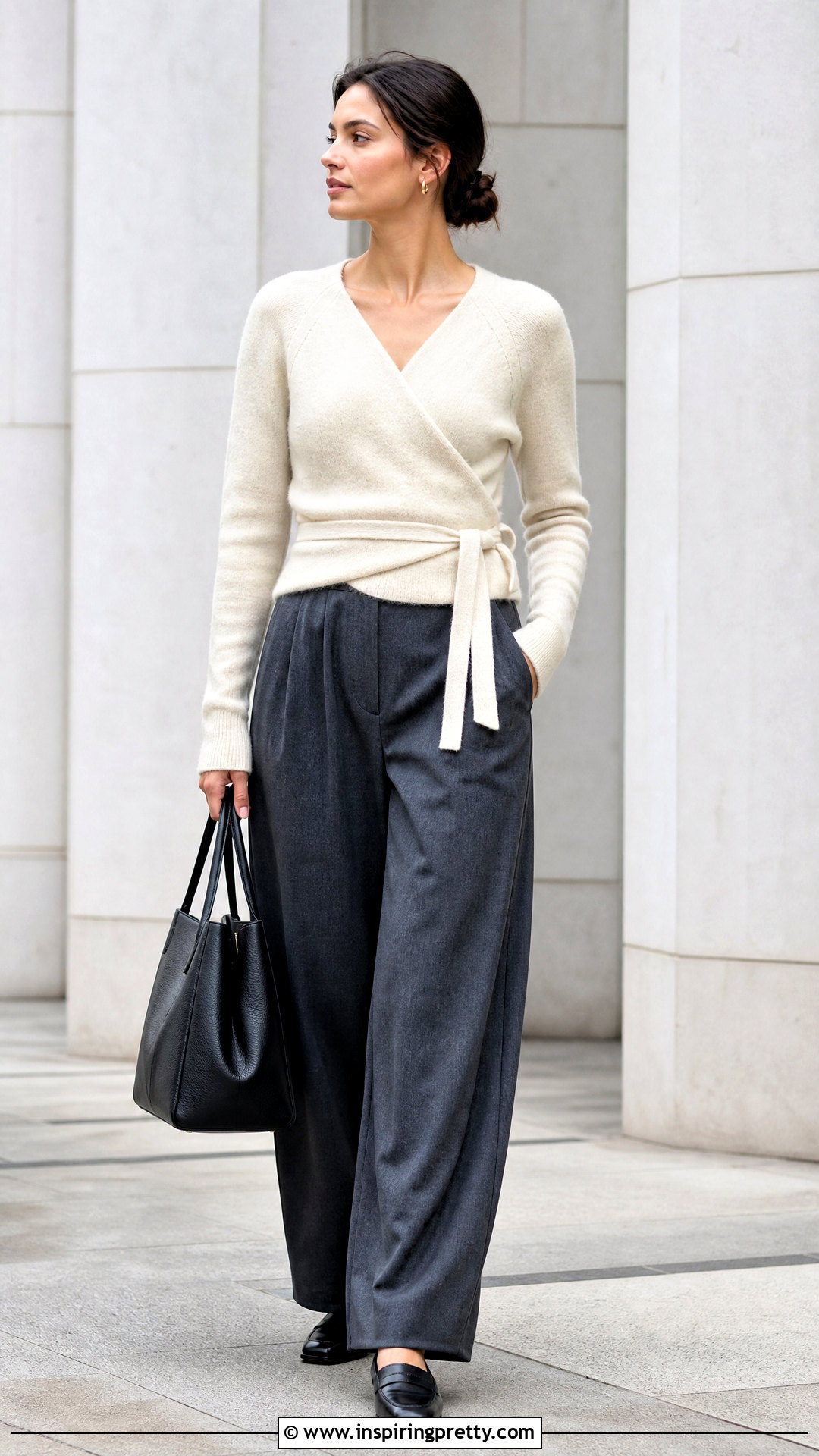 Raglan Sleeve Wrap Top - how to knit a wrap top (20 ways)