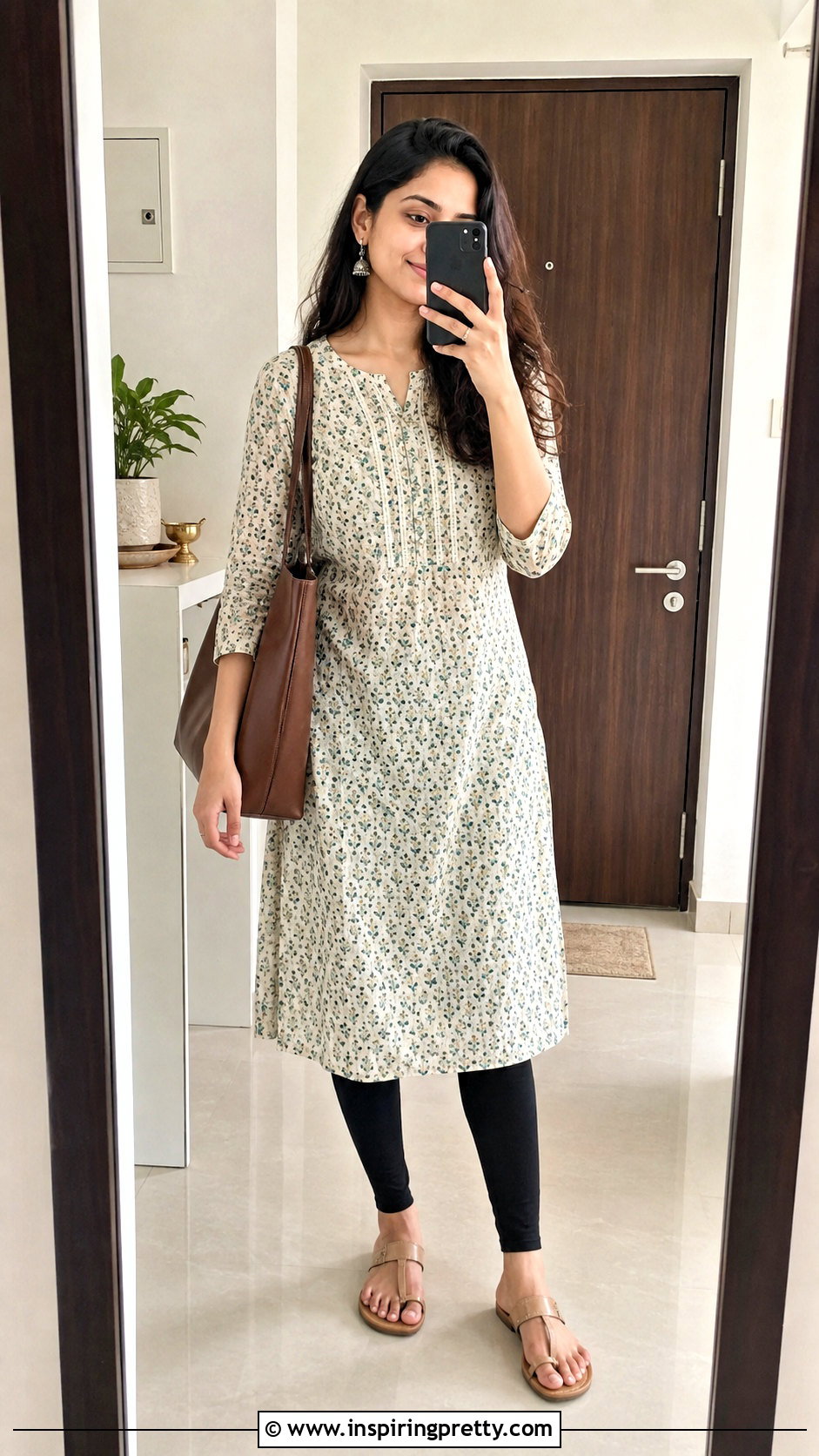 Rayon Kurti Top With Leggings - 50 kurti top designs for women