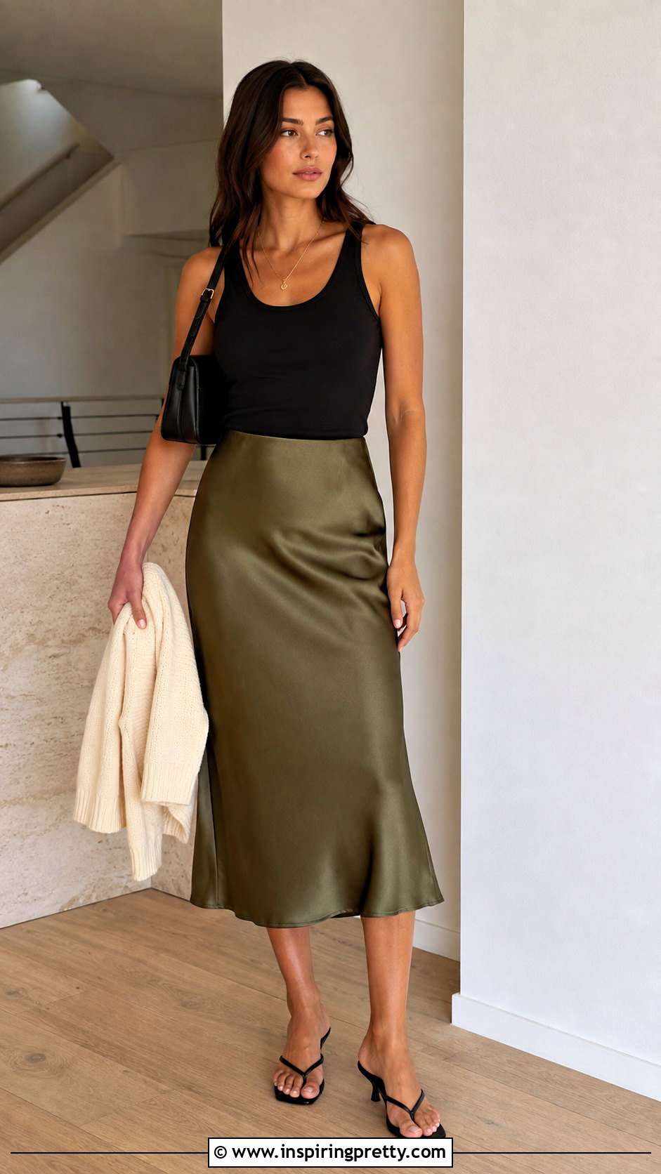 Recycled Tank Top With A Slip Skirt - 25 recycled tank tops outfit ideas
