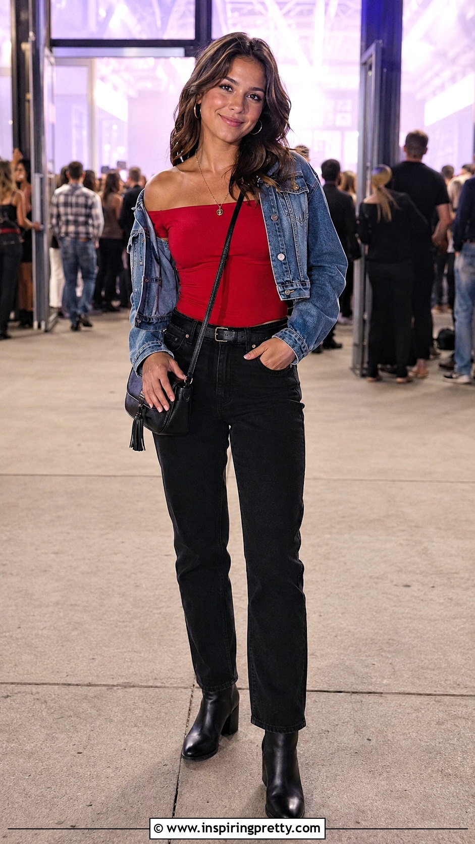 Red Off Shoulder Top Concert Outfit - 50 red off shoulder top outfits