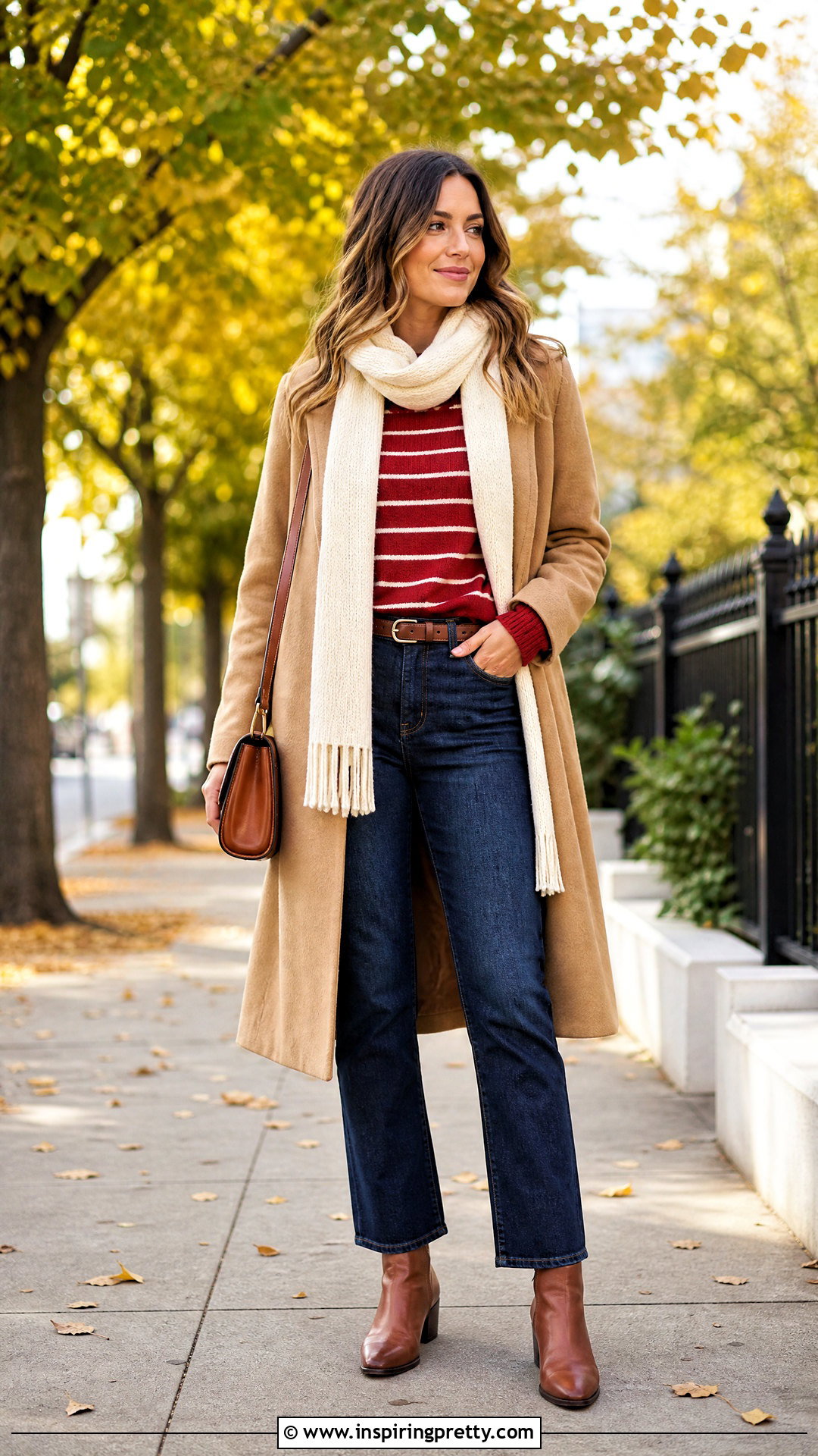 Red Striped Top Fall Outfit - 50 red striped top outfit ideas