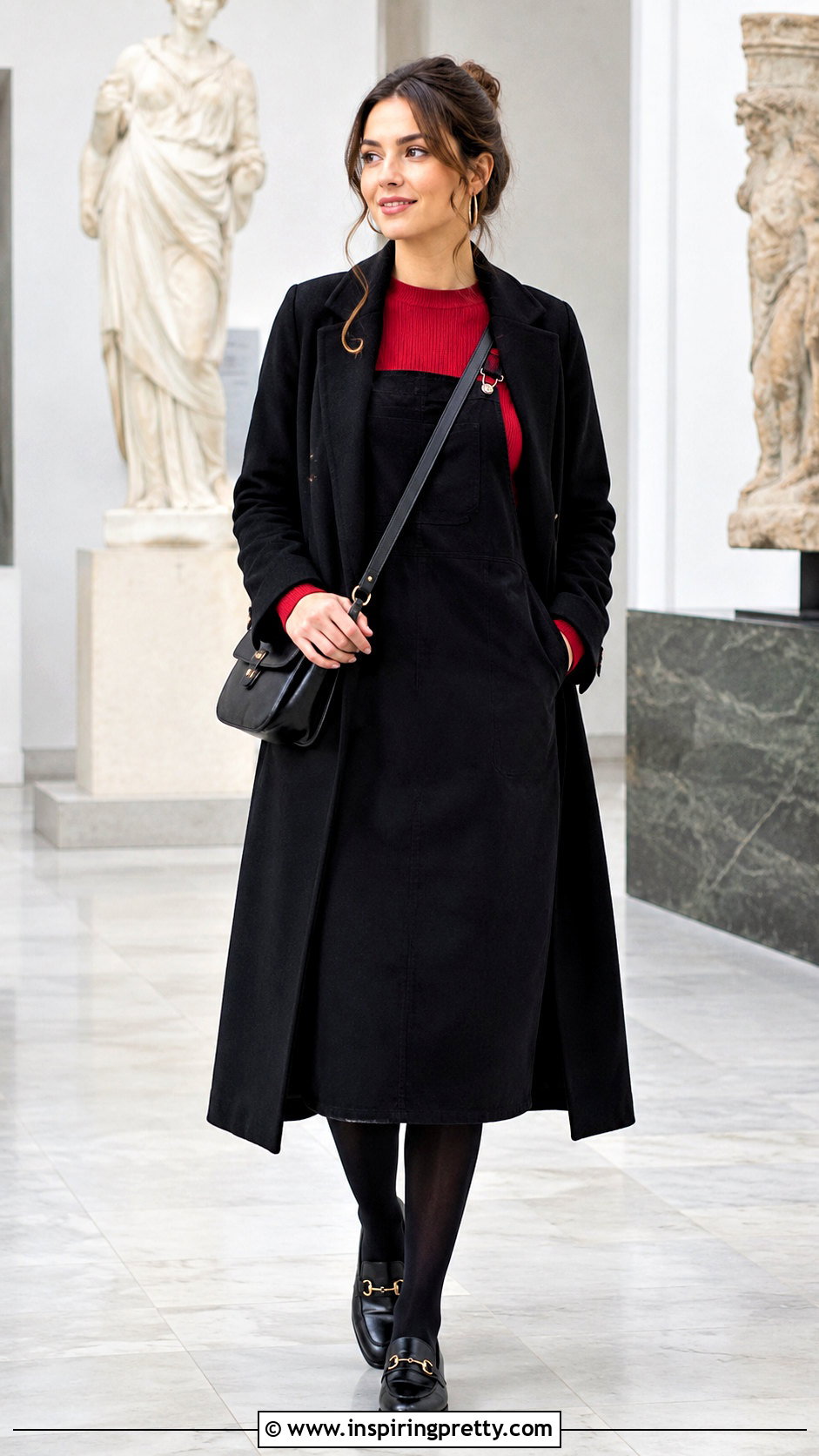 Red Top With Overall Dress - 50 red top outfit aesthetic
