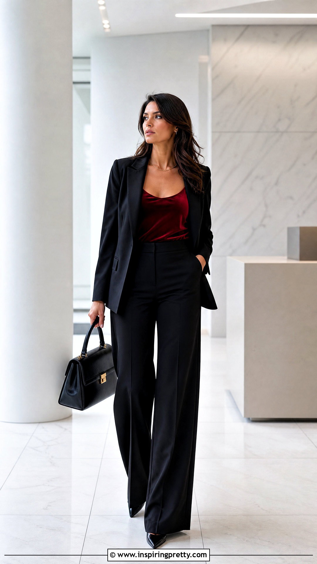 Red Velvet Tank Top With Black Suit - 25 red velvet tank top outfit ideas
