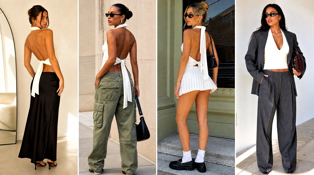 20 Reformation Backless Top Outfit Ideas for Evening Looks