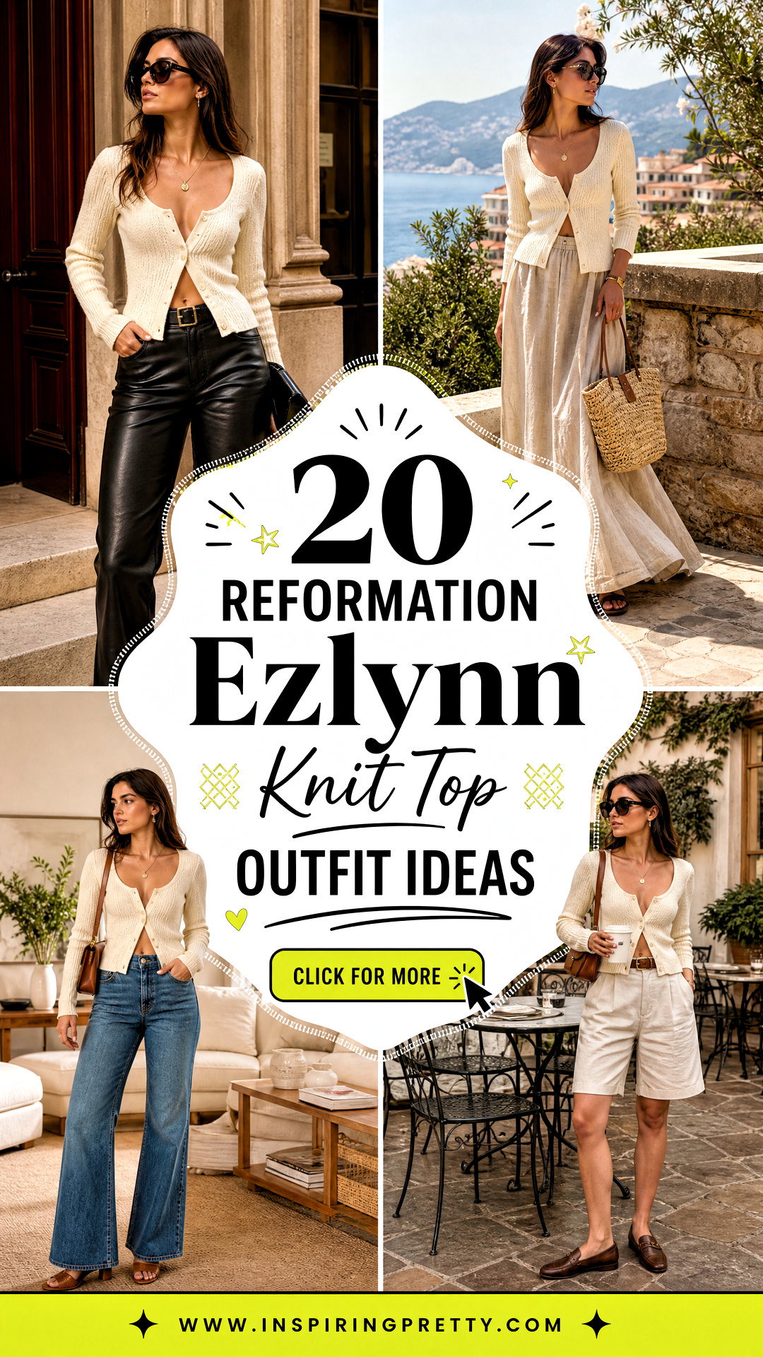 20 Reformation Ezlynn Knit Top Outfit Ideas for Cozy-Chic Looks - 20 Reformation Ezlynn Knit Top Outfit Ideas for Cozy-Chic Looks