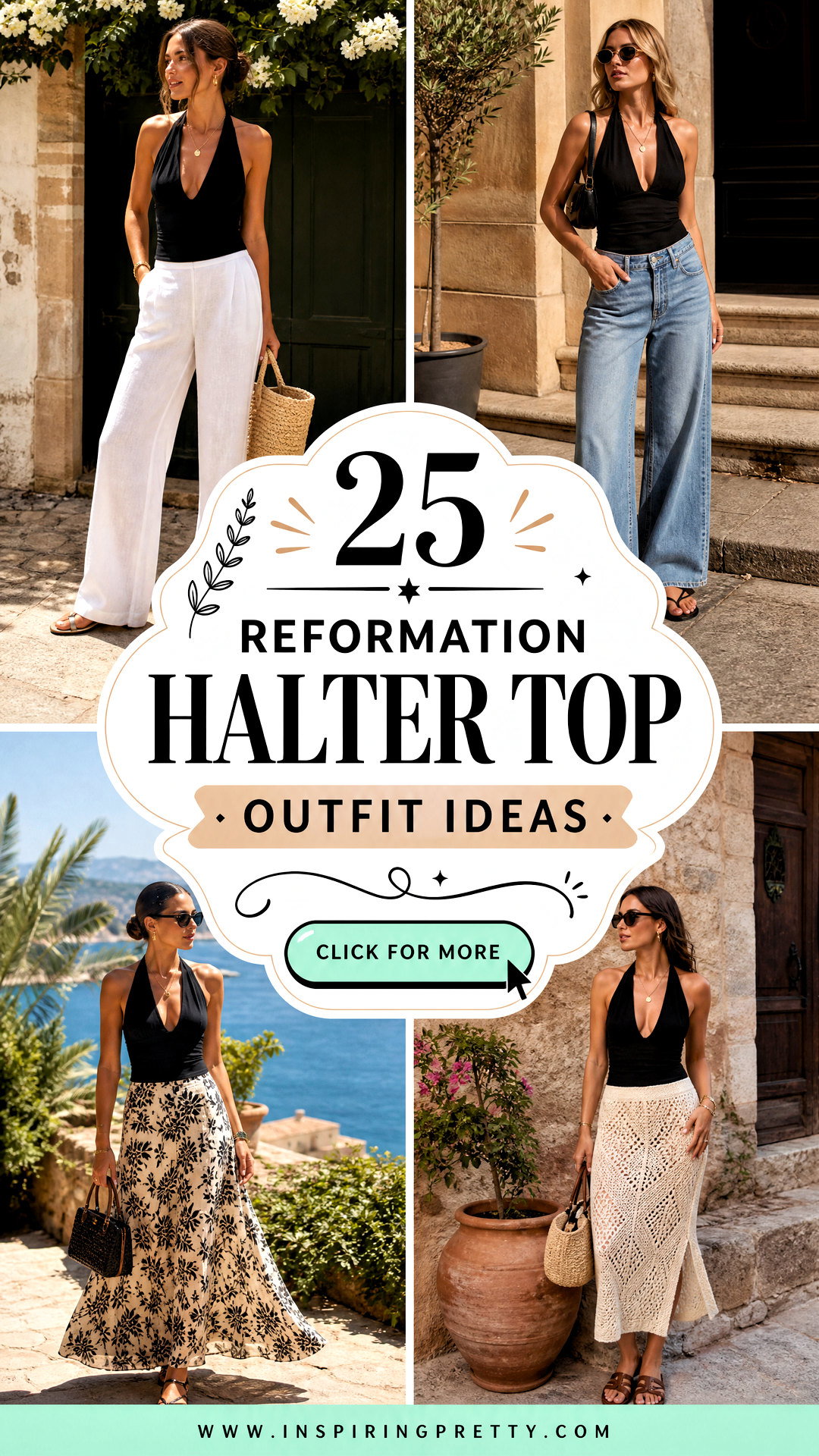 25 Reformation Halter Top Outfit Ideas for Chic Summer Style - 25 Reformation Halter Top Outfit Ideas for Chic Summer Style