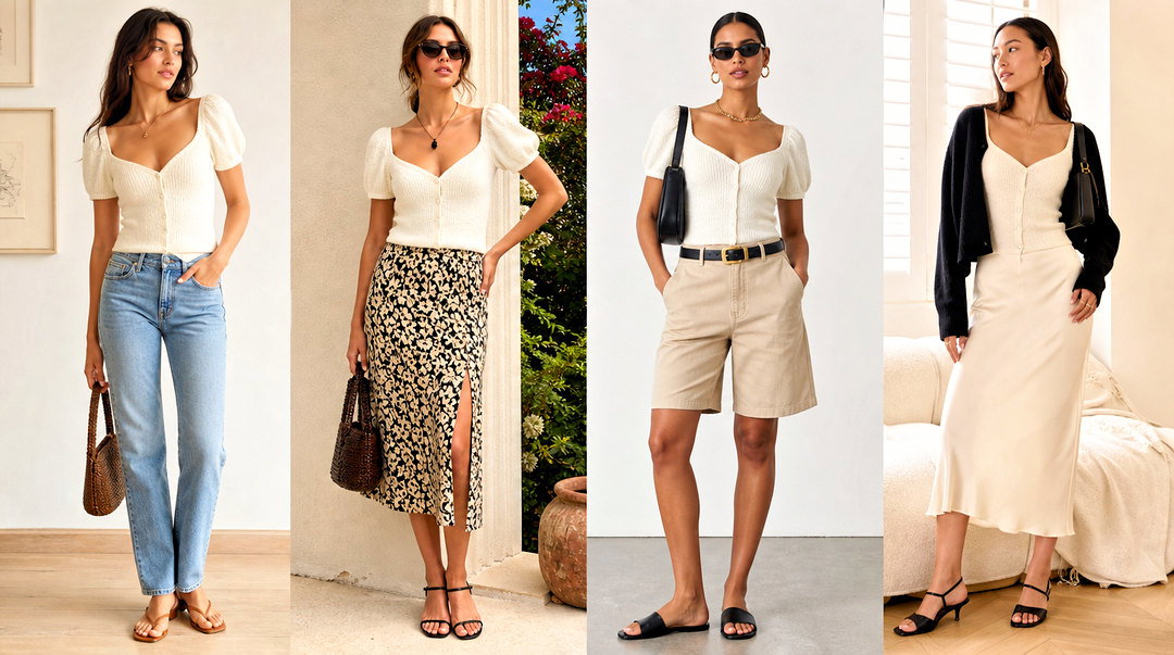 20 Reformation Marlena Top Outfit Ideas for Summer Style