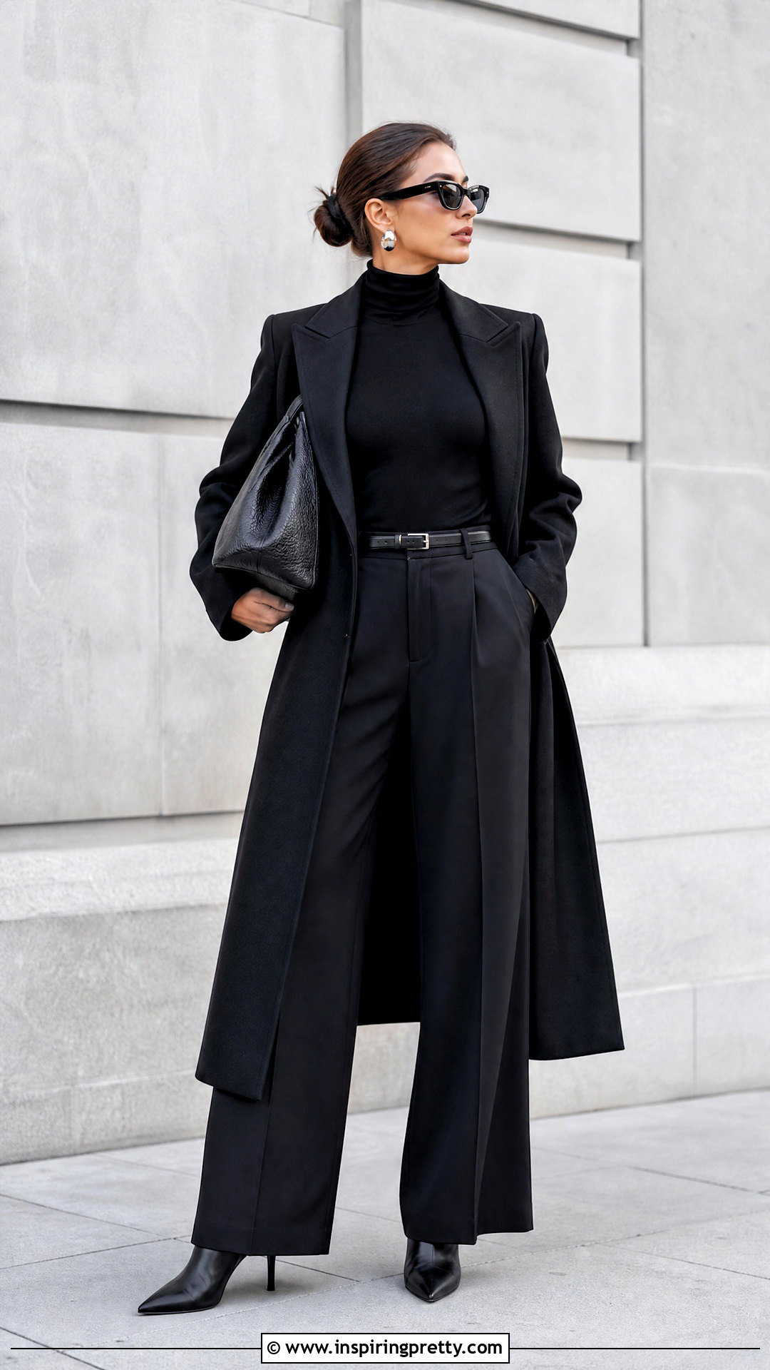 Reformation Nell Top With Black Trousers And Pointed Boots - 20 Reformation Nell Top outfit ideas