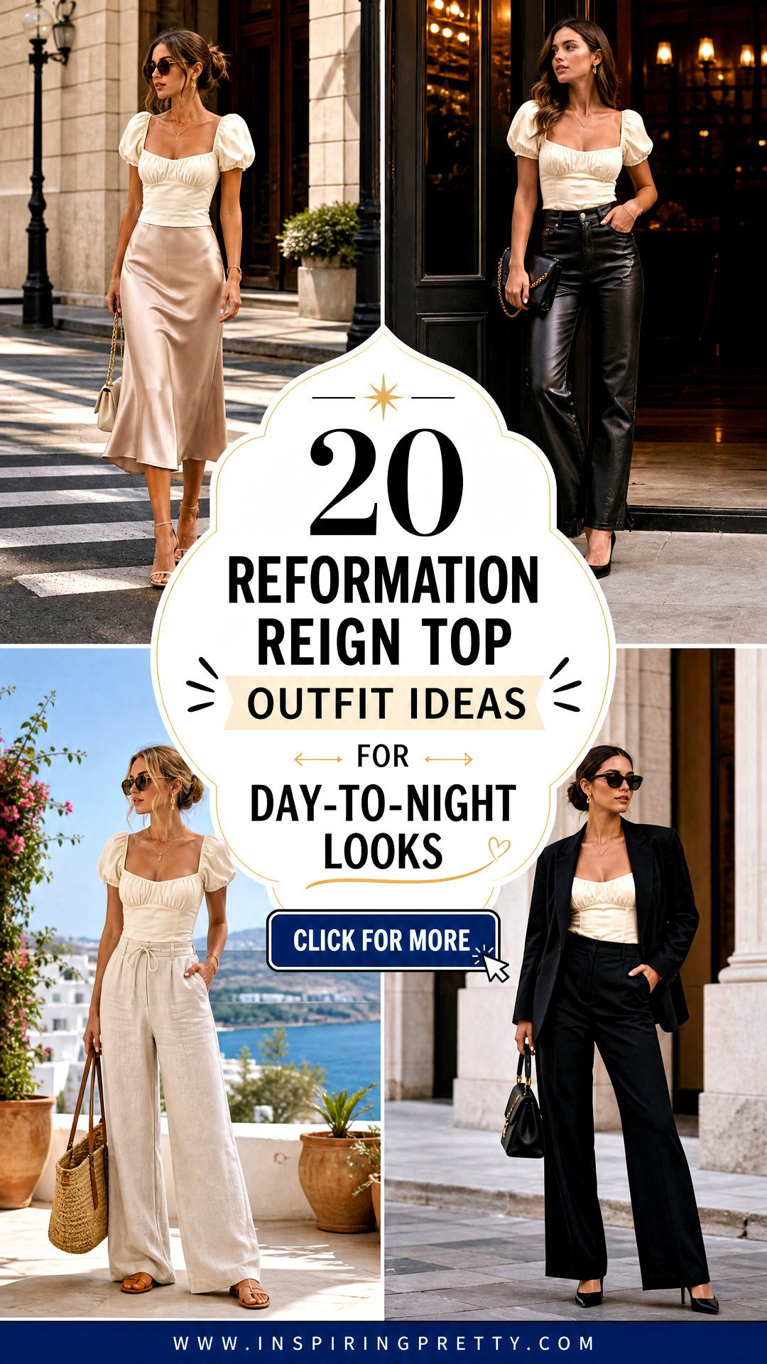 20 Reformation Reign Top Outfit Ideas for Day-to-Night Looks - 20 Reformation Reign Top Outfit Ideas for Day-to-Night Looks