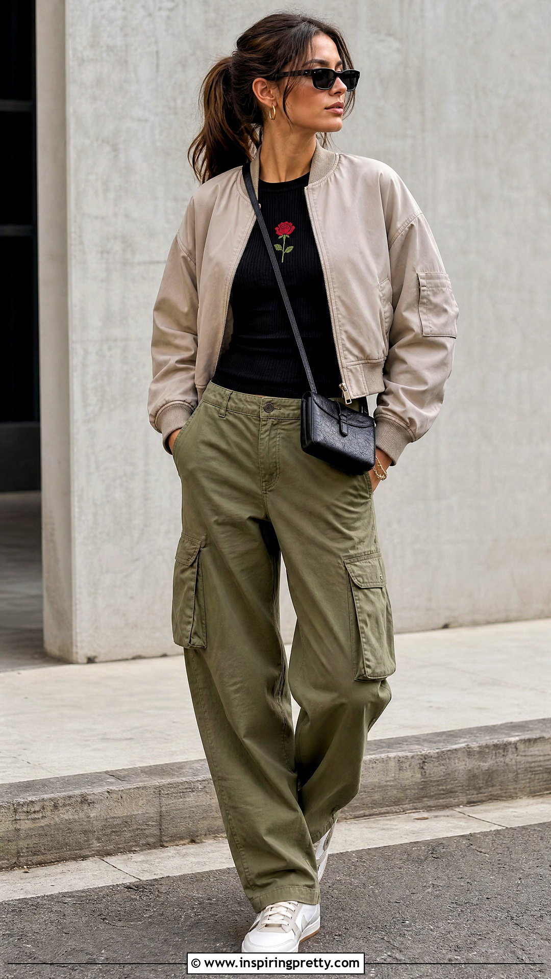 Reformation Rose Knit Top With Cargo Pants - 25 reformation rose knit top outfit ideas