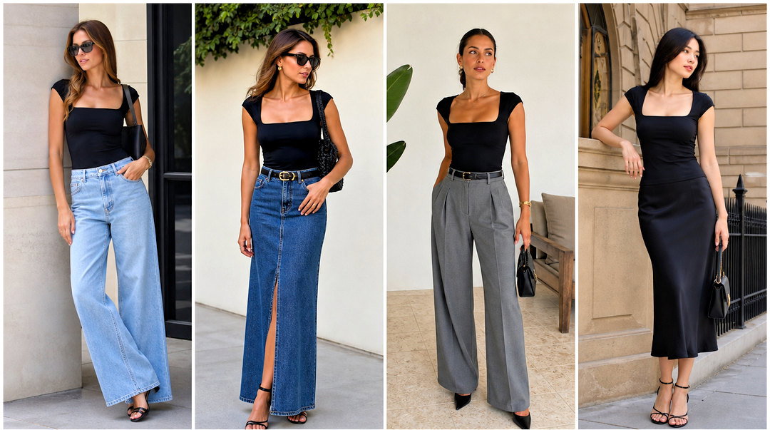 20 Reformation Tate Top Outfit Ideas for Polished Style