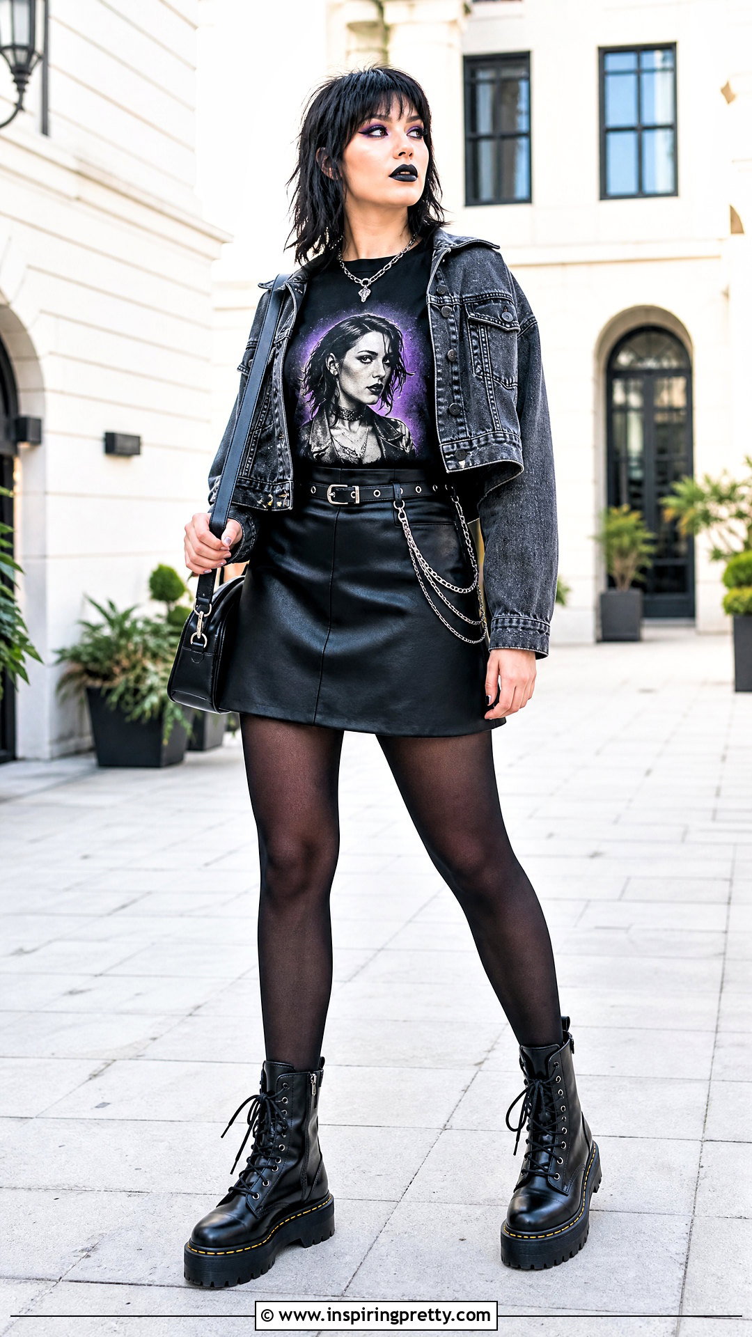 Rhea Ripley Graphic Tee And Mini Skirt Outfit - 25 rhea ripley top outfit ideas