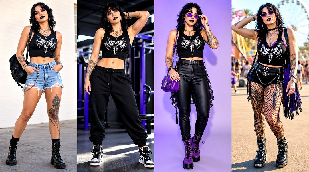 25 Rhea Ripley Tank Top Outfit Ideas for Fearless WWE Fans