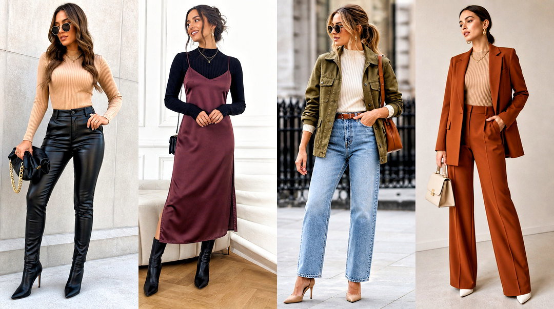20 Ribbed Knit Fashion Top Outfit Ideas for Cozy Fall Style