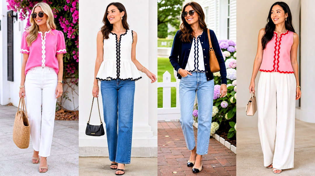 25 Ric Rac Top Outfit Ideas: Playful Summer Looks to Try