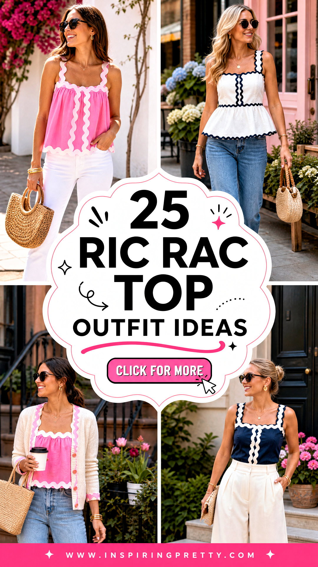 25 Ric Rac Top Outfit Ideas Playful Summer Looks to Try - 25 Ric Rac Top Outfit Ideas: Playful Summer Looks to Try