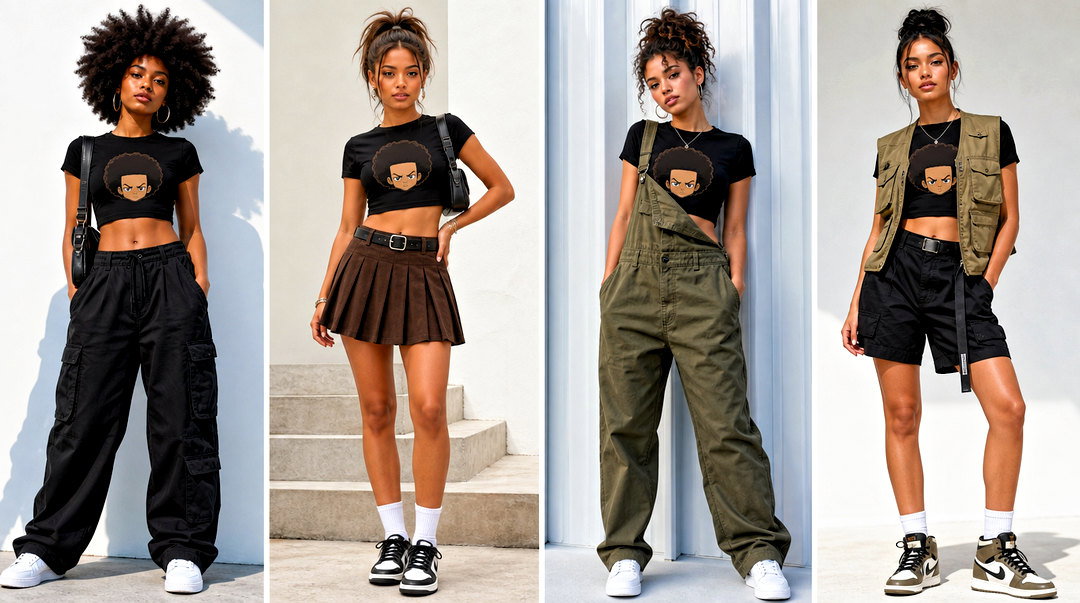 20 Riley Freeman Crop Top Outfit Ideas for Bold Streetwear