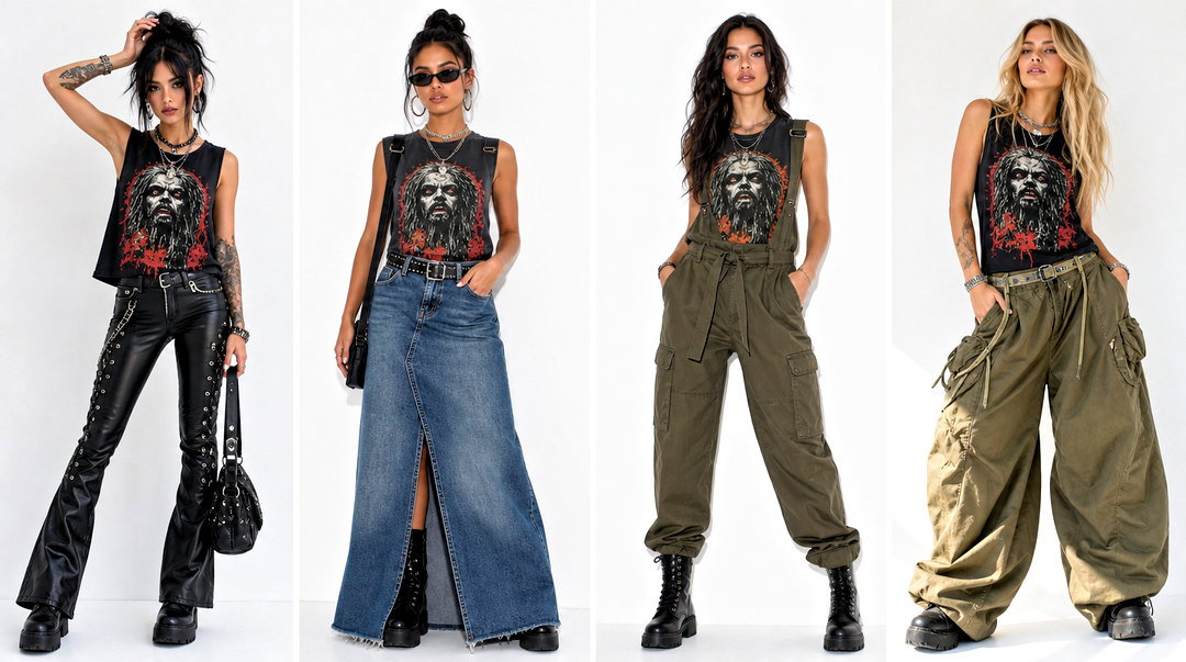 20 Rob Zombie Tank Top Outfit Ideas for Edgy Concert Looks
