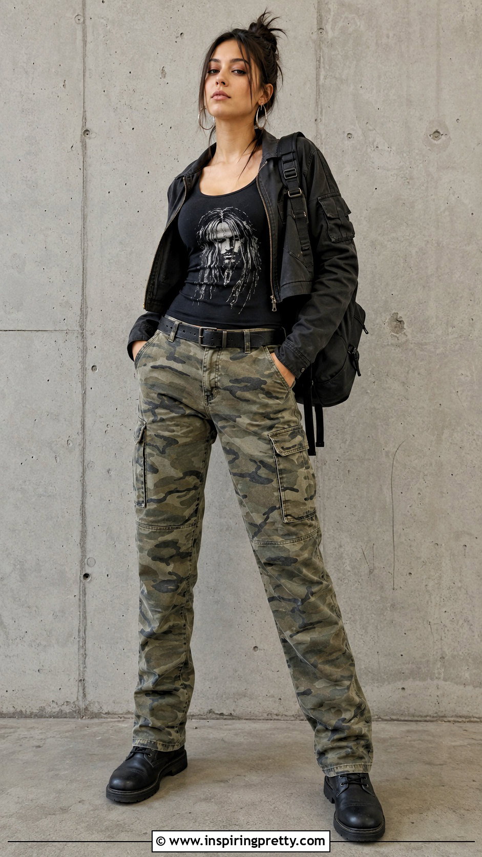Rob Zombie Tank Top With Camo Pants - 20 rob zombie tank top outfit ideas
