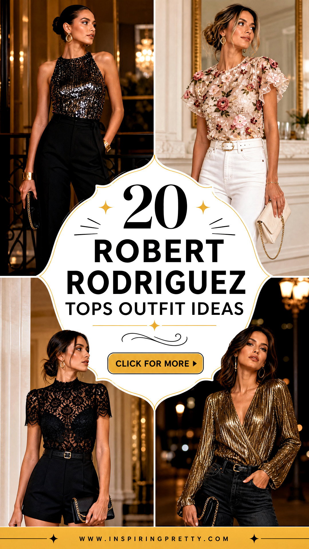 20 Robert Rodriguez Tops Outfit Ideas for Polished Evening Style - 20 Robert Rodriguez Tops Outfit Ideas for Polished Evening Style